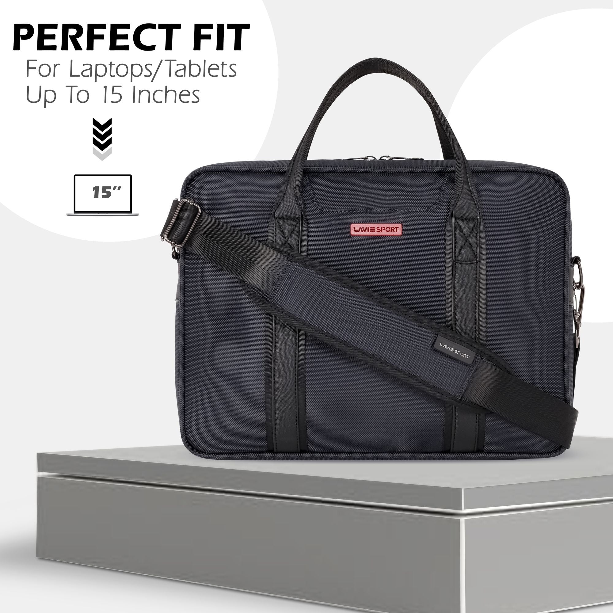 Elevate Briefcase Multifunctional Laptop Bag C.Blue/Black