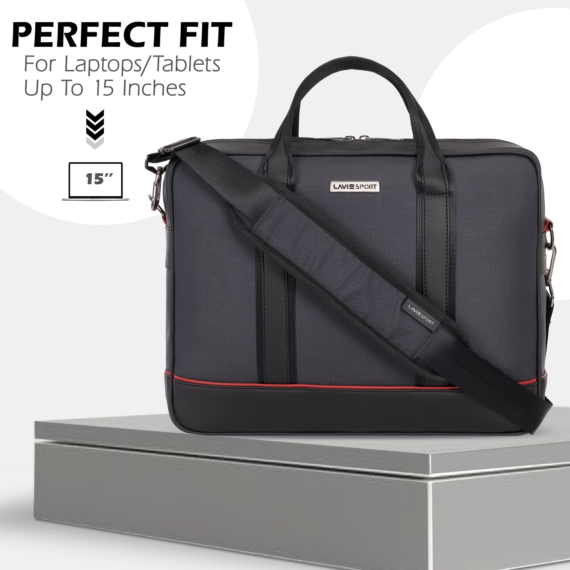 Magnate Briefcase Multifunctional Laptop Bag C.Blue/Black