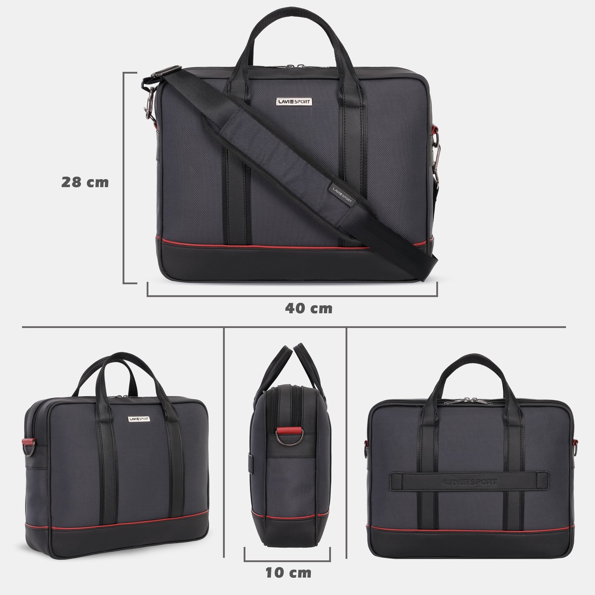 Magnate Briefcase Multifunctional Laptop Bag C.Blue/Black