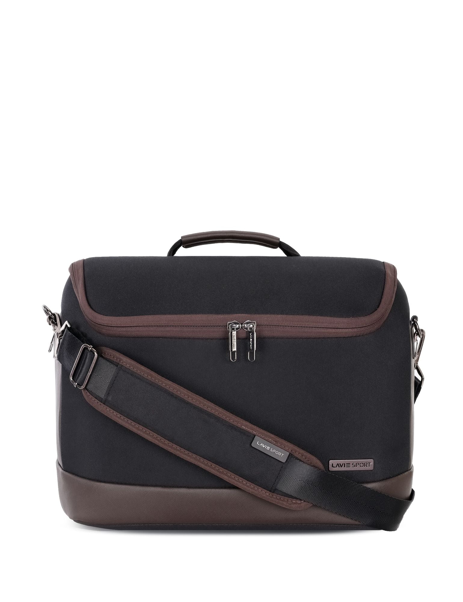Spectra Briefcase Multifunctional Laptop Bag Black/Choco