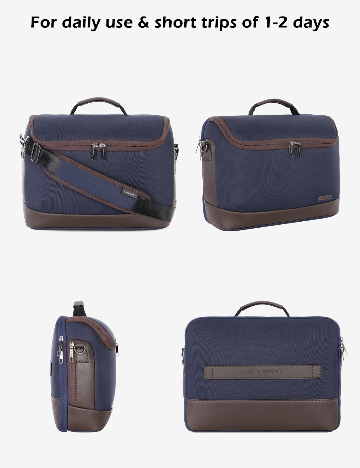 Spectra 2C Briefcase 12L Multifunctional Laptop Bag