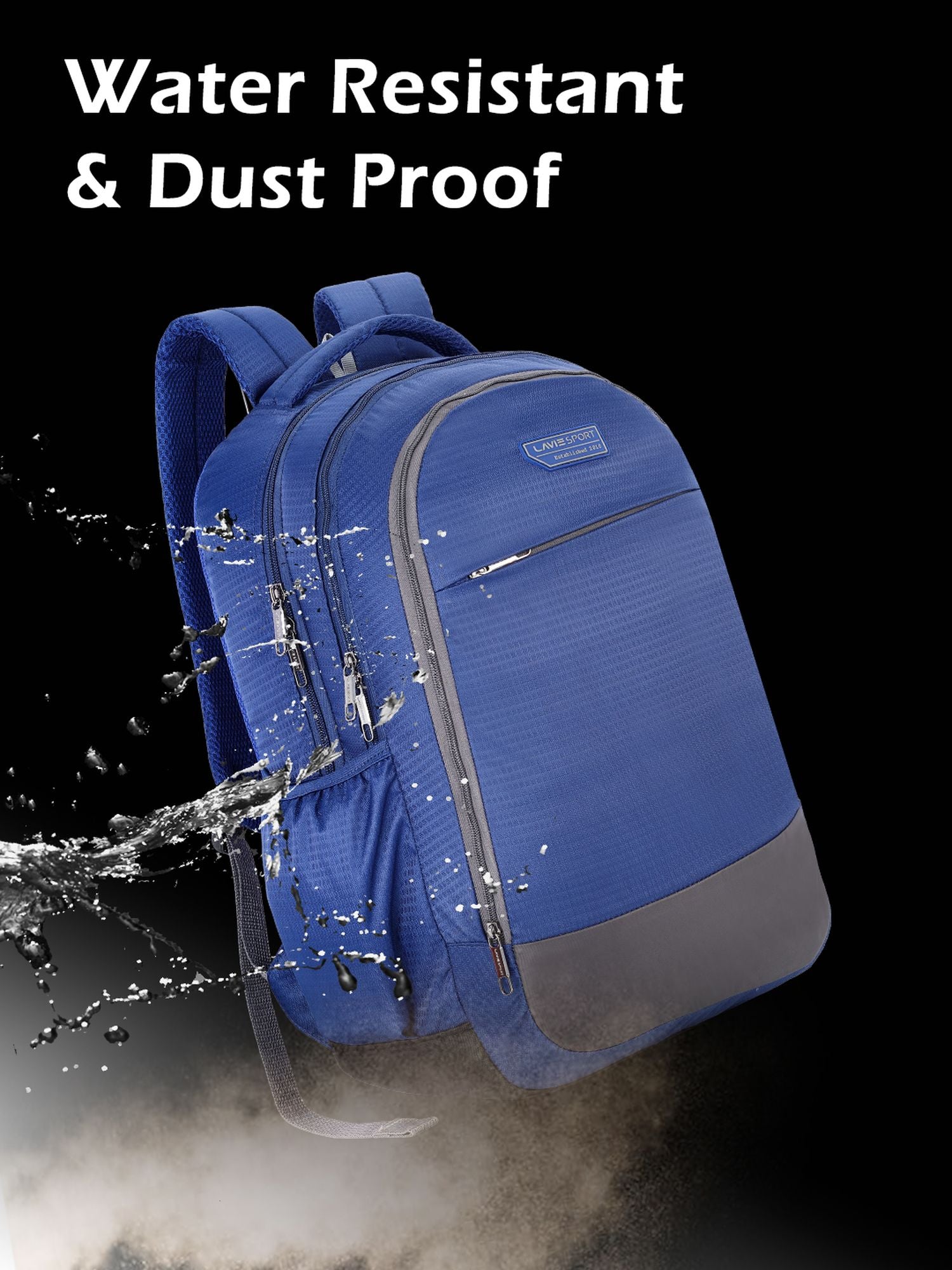 Lavie Sport Nebula X Unisex Laptop Backpack -39 Litres Navy - Lavie World