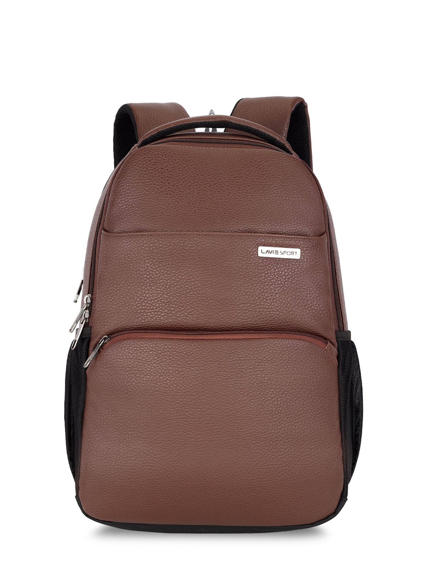 Lavie Sport Mode Gear 30L Laptop Backpack For Men & Women Brown - Lavie World