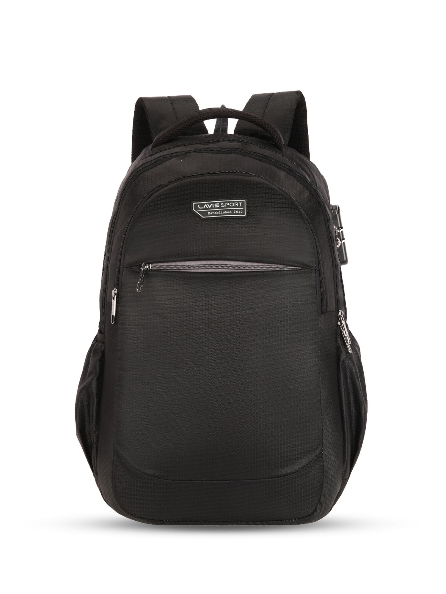 Lavie Sport Graphene 32L Laptop Backpack For Men & Women Black - Lavie World