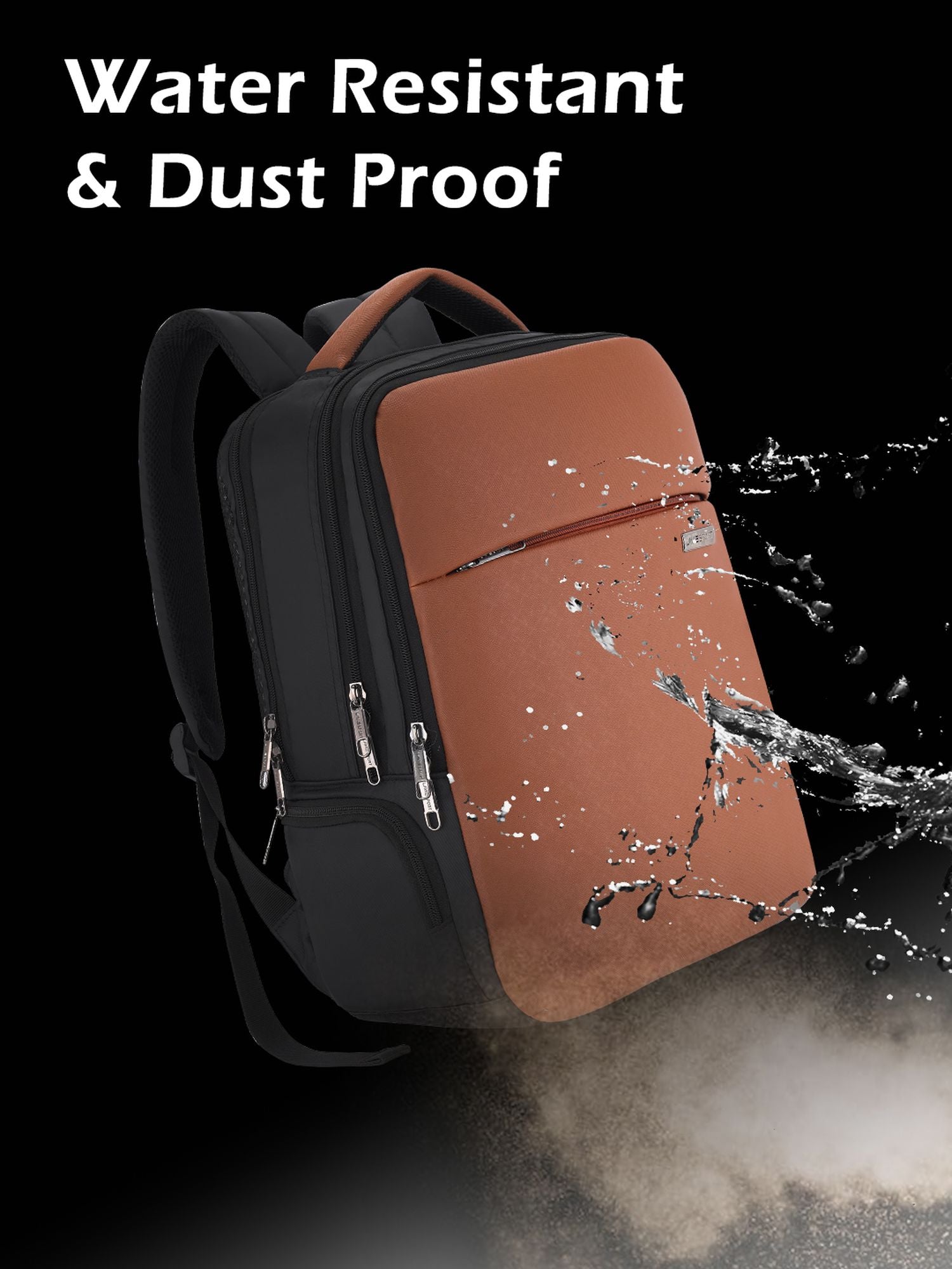 Lavie_Sport_Prodigy_22L_Laptop_Unisex_Backpack_For_Men_&_Women|Casual_Backpack_for_Girls_&_Boys_Tan