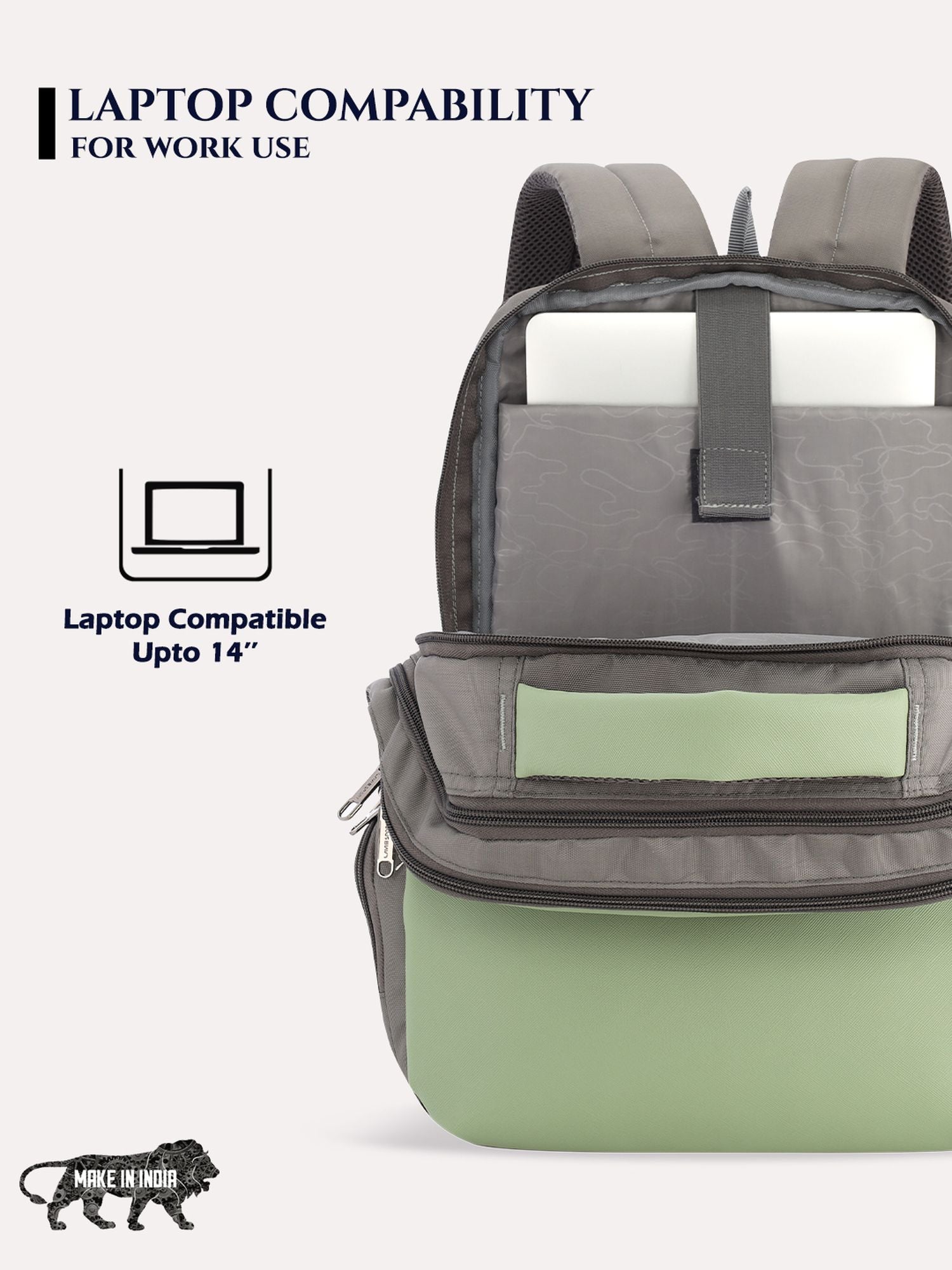 Lavie_Sport_Prodigy_22L_Laptop_Unisex_Backpack_For_Men_&_Women|Casual_Backpack_for_Girls_&_Boys_Mint