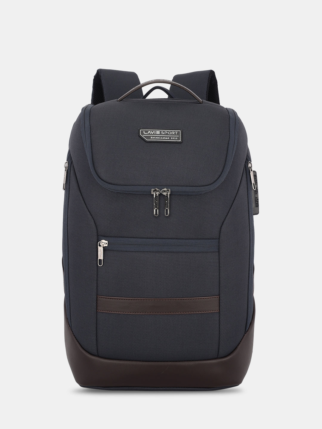 Lavie Sport Emperor 24L Anti-theft Laptop Backpack For Men & Women - Pink/Grey Colour