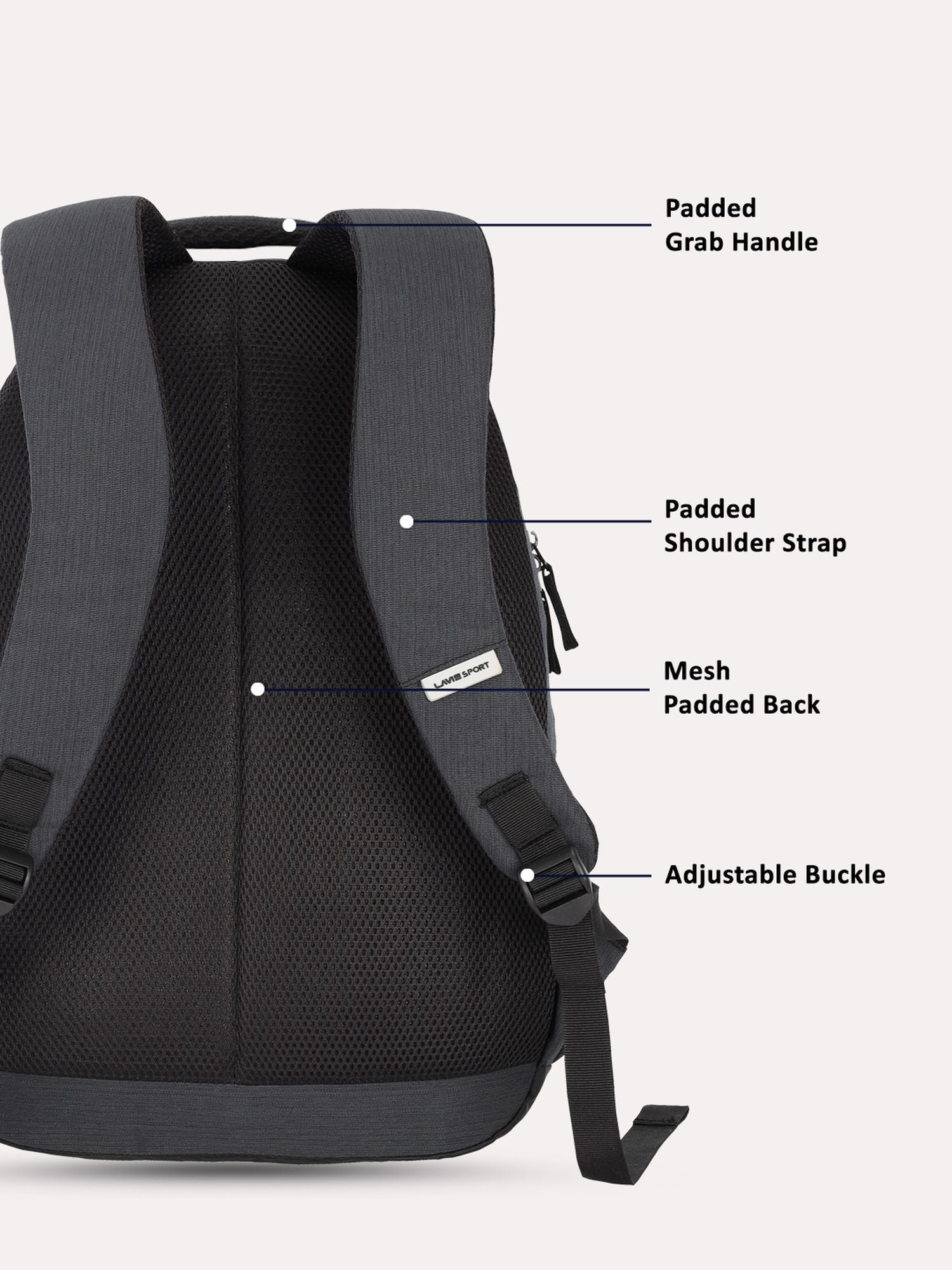 Lavie_Sport_Pinnacle_34L_Laptop_Backpack_For_Men_&_Women_|_College_Bag_For_Boys_&_Girls_Black