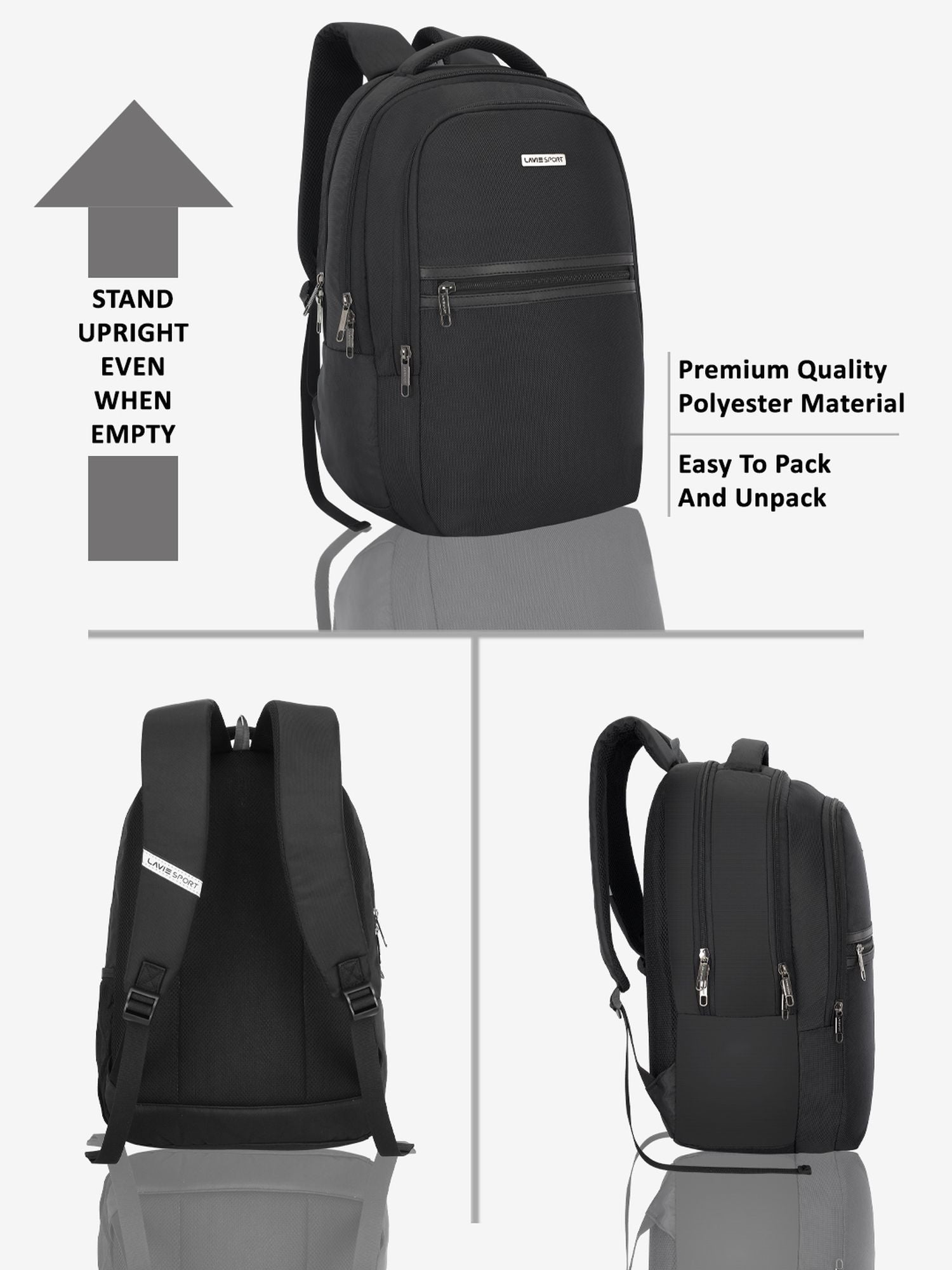 lavie-sport-prime-36l-laptop-backpack-for-men-&-women-black-black-large
