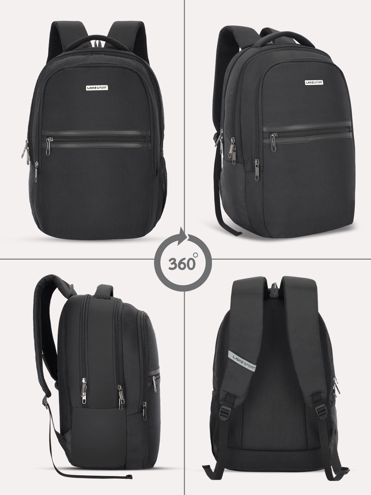 lavie-sport-prime-36l-laptop-backpack-for-men-&-women-black-black-large