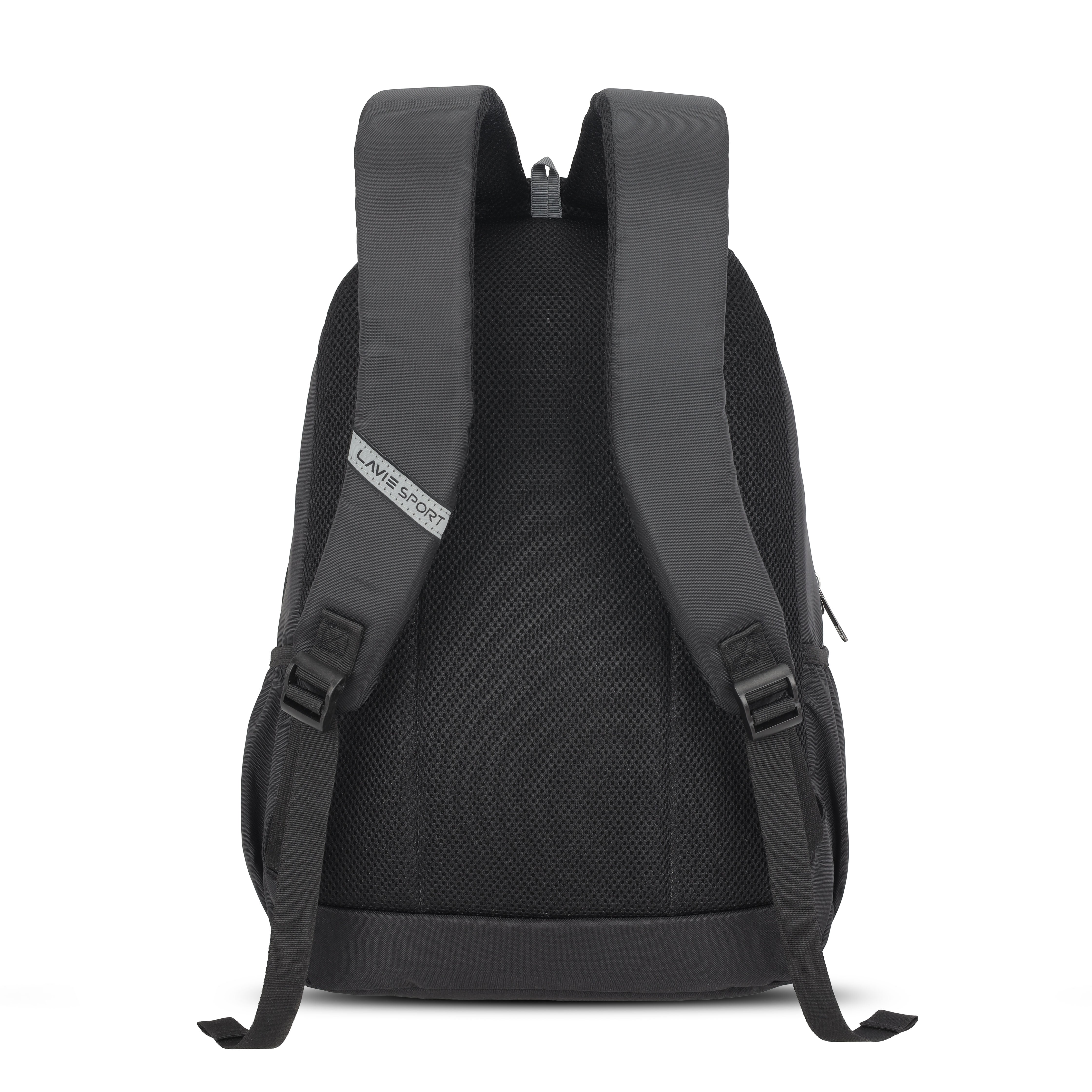 Lavie Sport Arc 35L Backpack For Men & Women|Boys & Girls Black