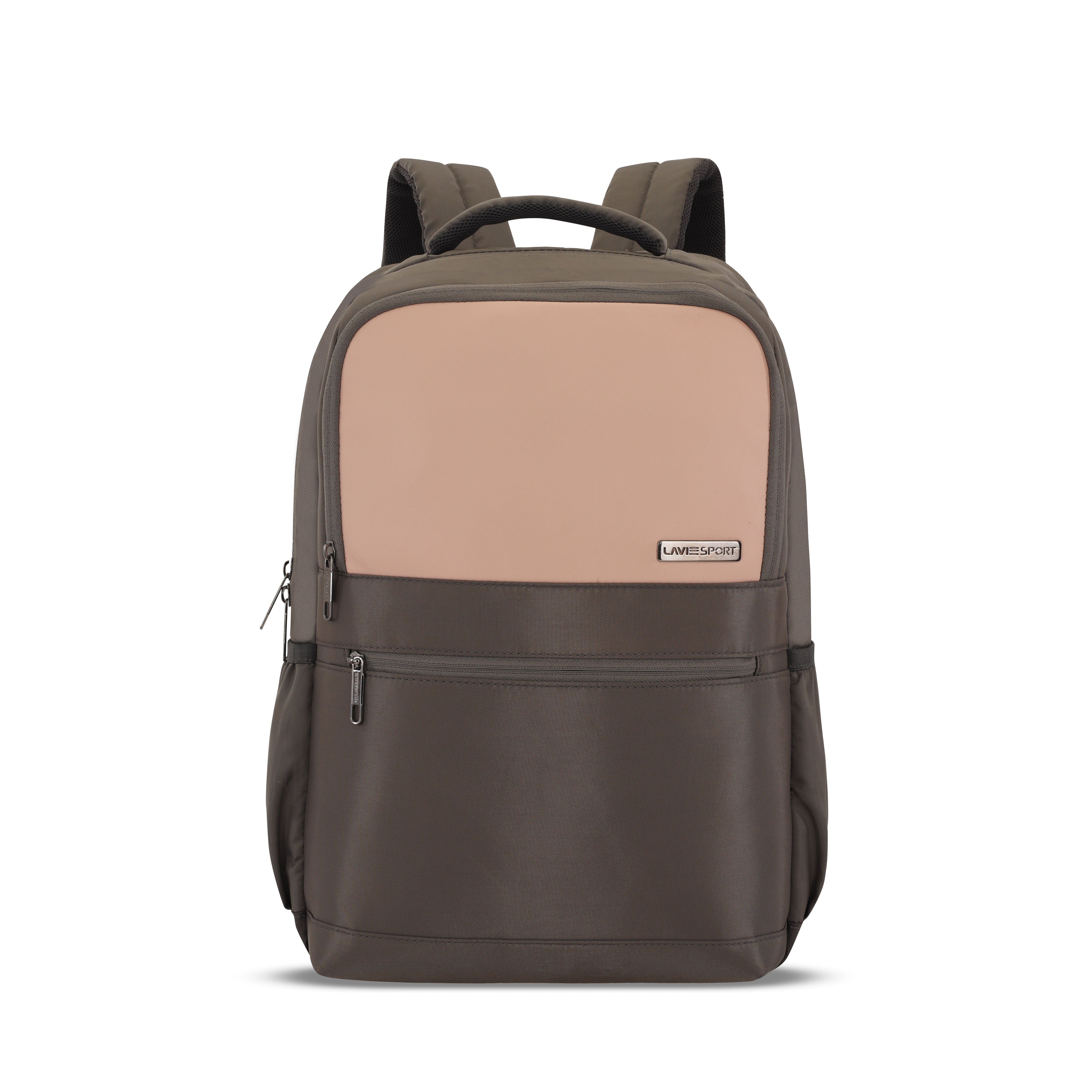 Lavie Sport Pioneer 24L Laptop Backpack with Trolley Sleeve For Women (Pink)