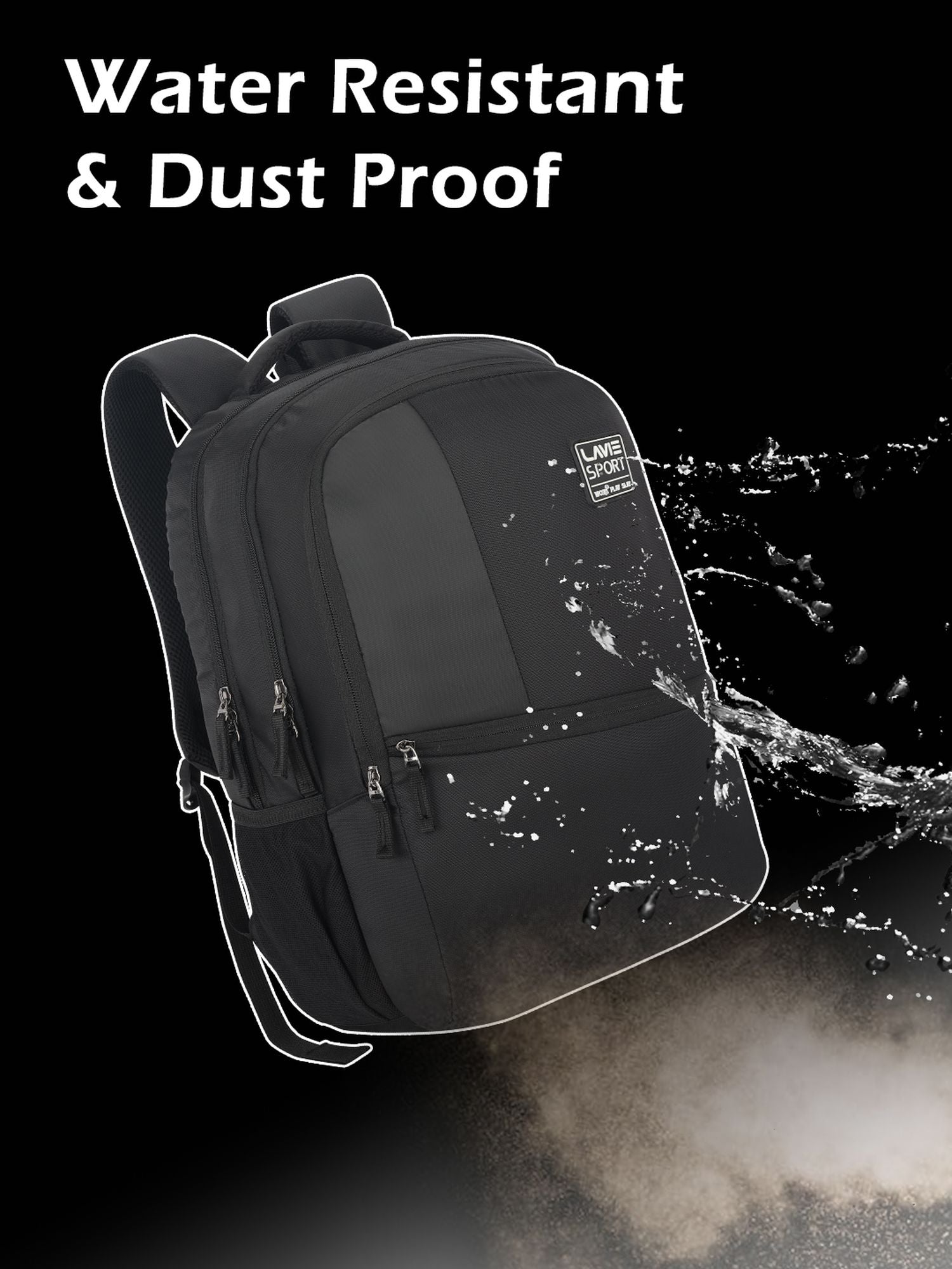 lavie-sport-classic-31l-laptop-backpack-for-men-&-women-black-black-medium