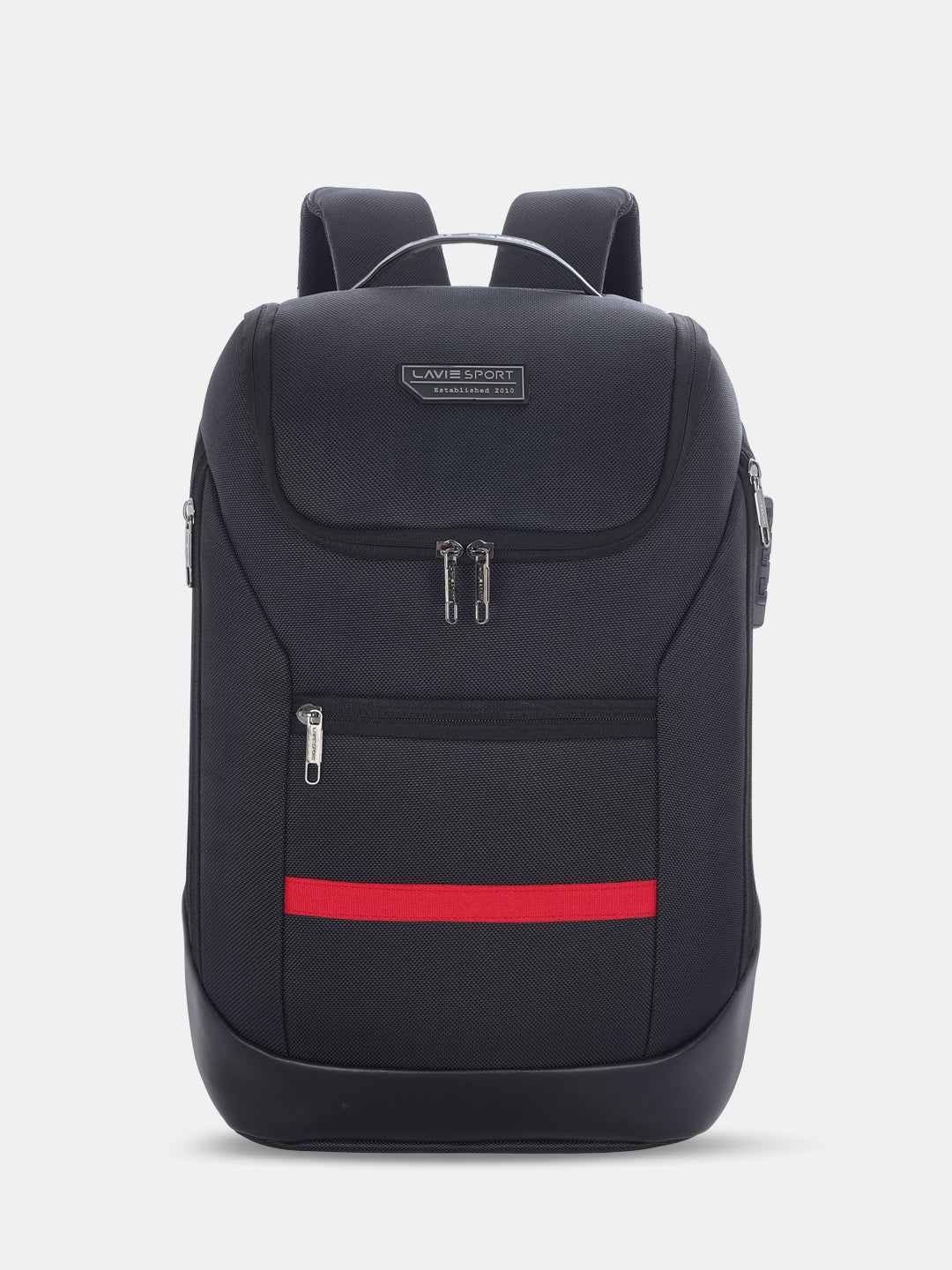 Lavie Sport Emperor 24L Anti-theft Laptop Backpack For Men & Women - Pink/Grey Colour