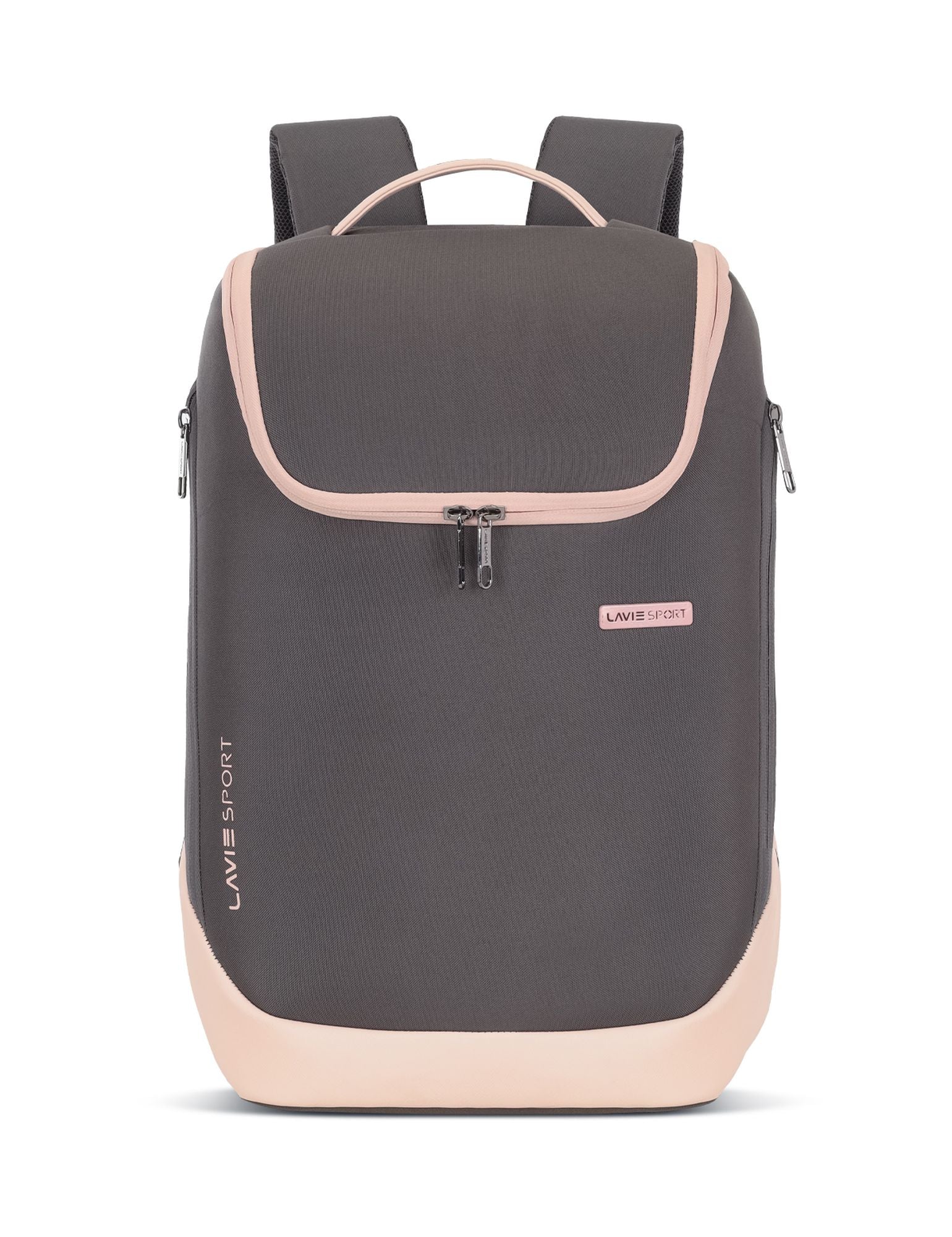 Duke Backpack Laptop Compatible Grey/Pink