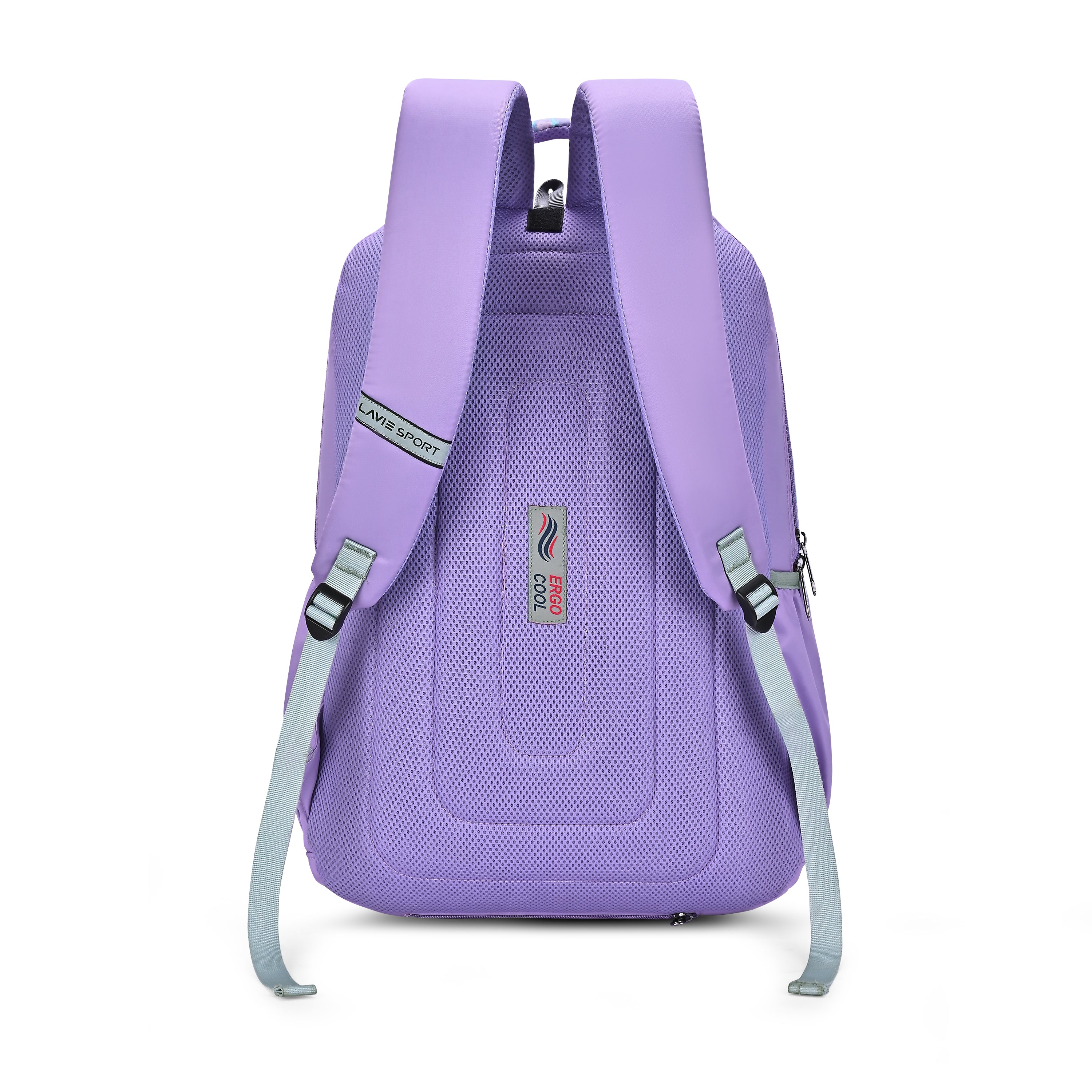 Lavie Sport 35L Iris Backpack | Laptop Compatiable | Raincover (Purple)