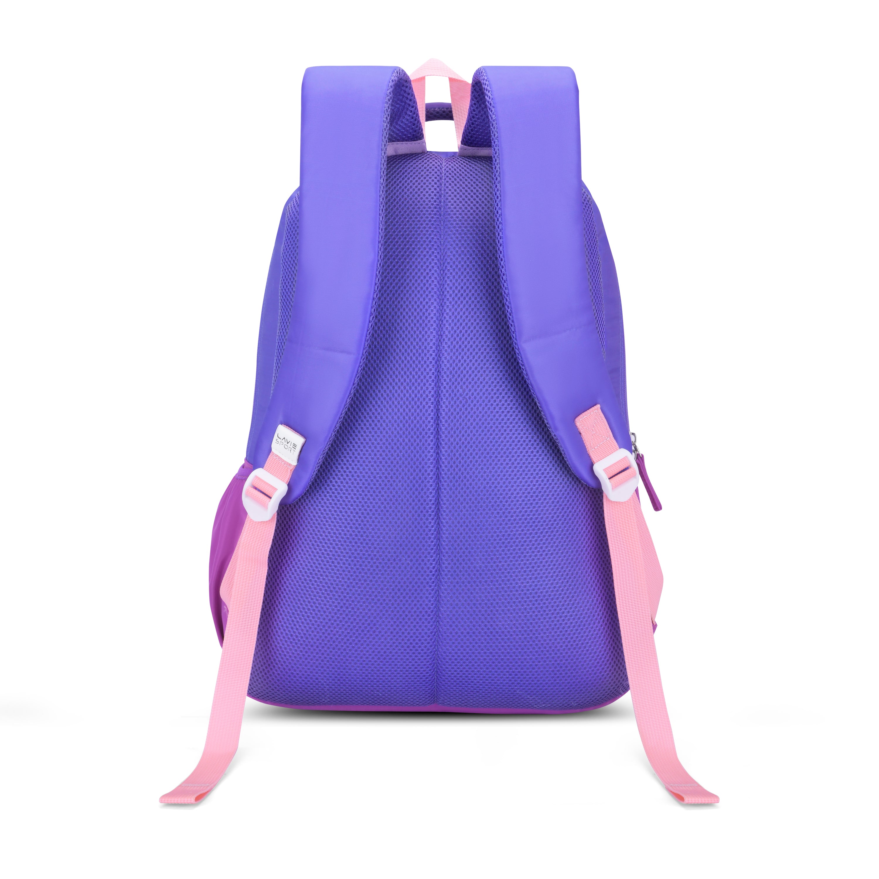 Lavie Sport 36L Goodvibes Backpack | 19 inches | Laptop Compatiable | Pencil Pouch |(Pink)