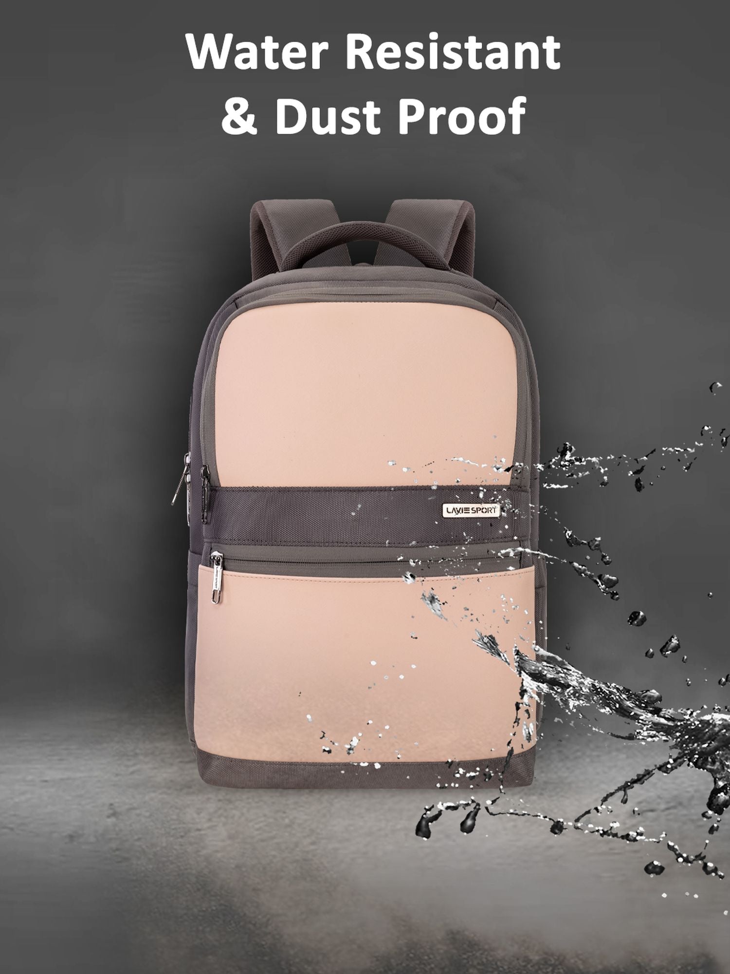 Armour Laptop Backpack Trolley Sleeve Grey/Pink