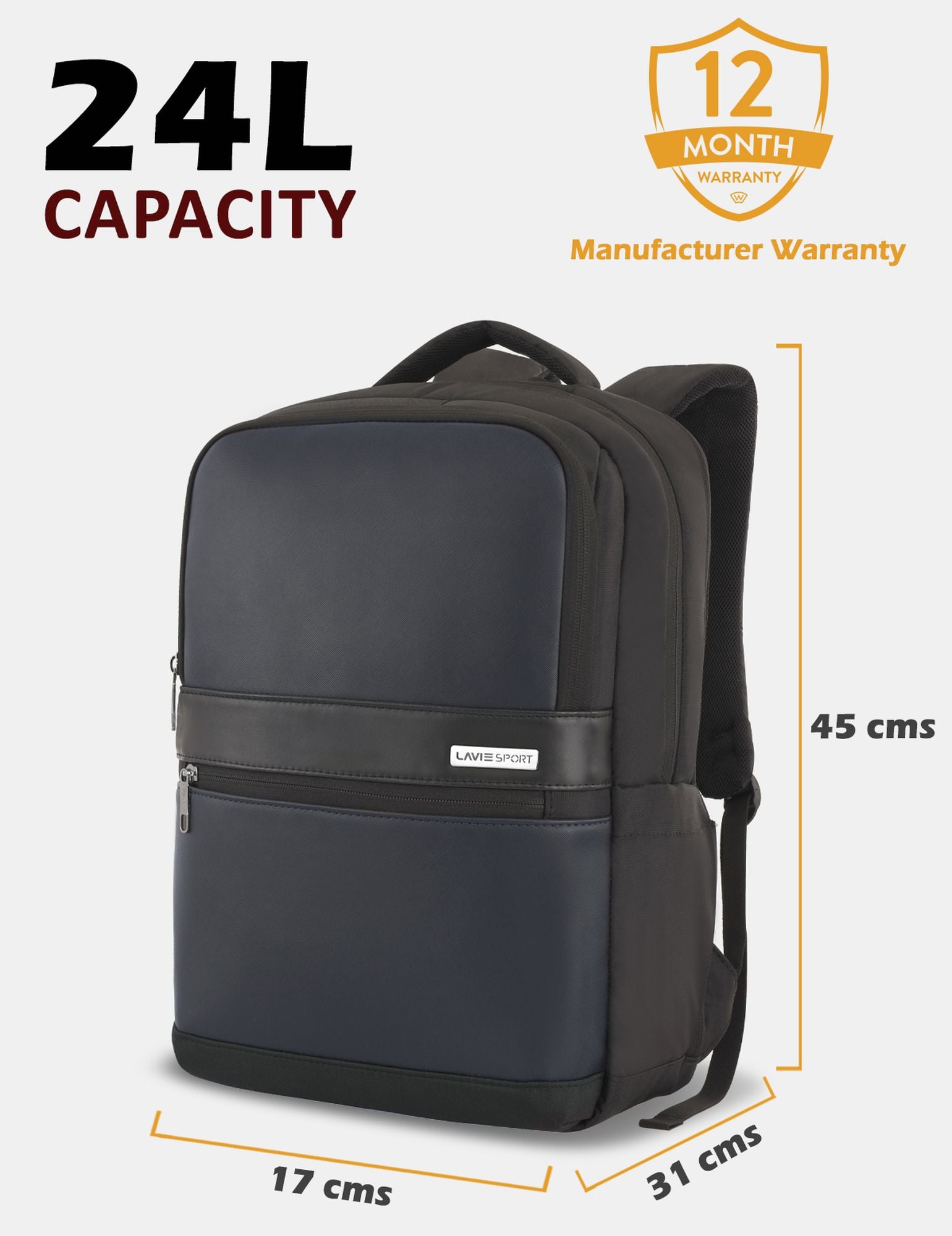 Armour Laptop Backpack Trolley Sleeve Black/Navy