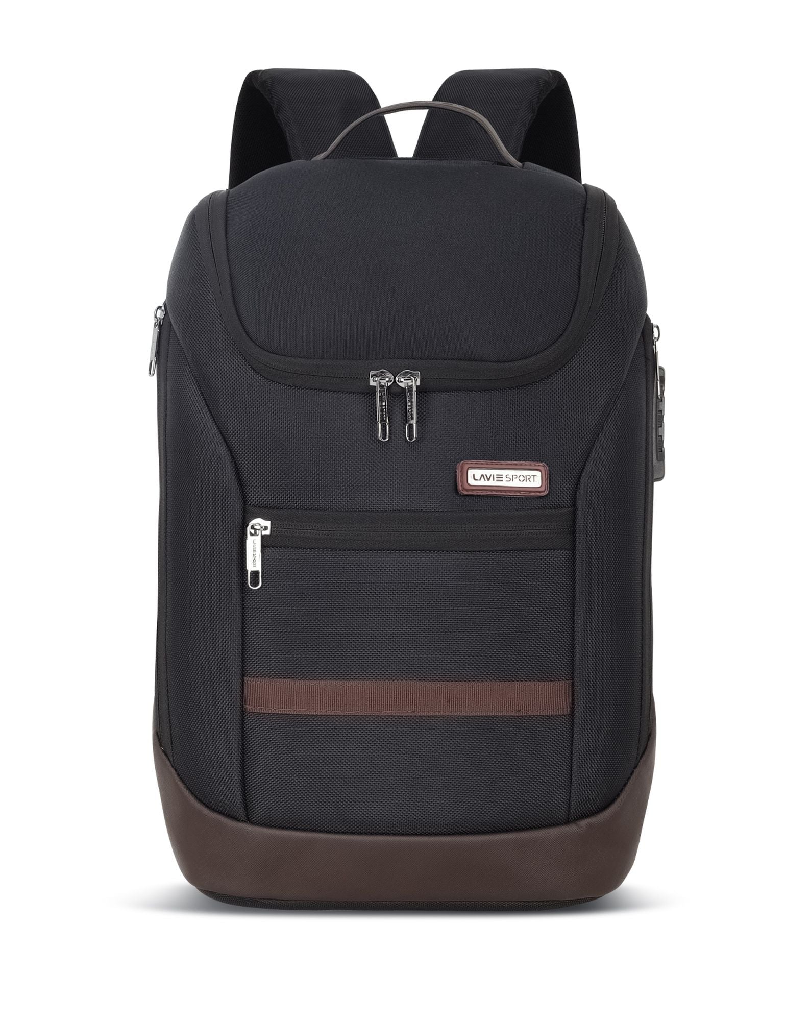 Emperor Laptop Backpack Black/Choco