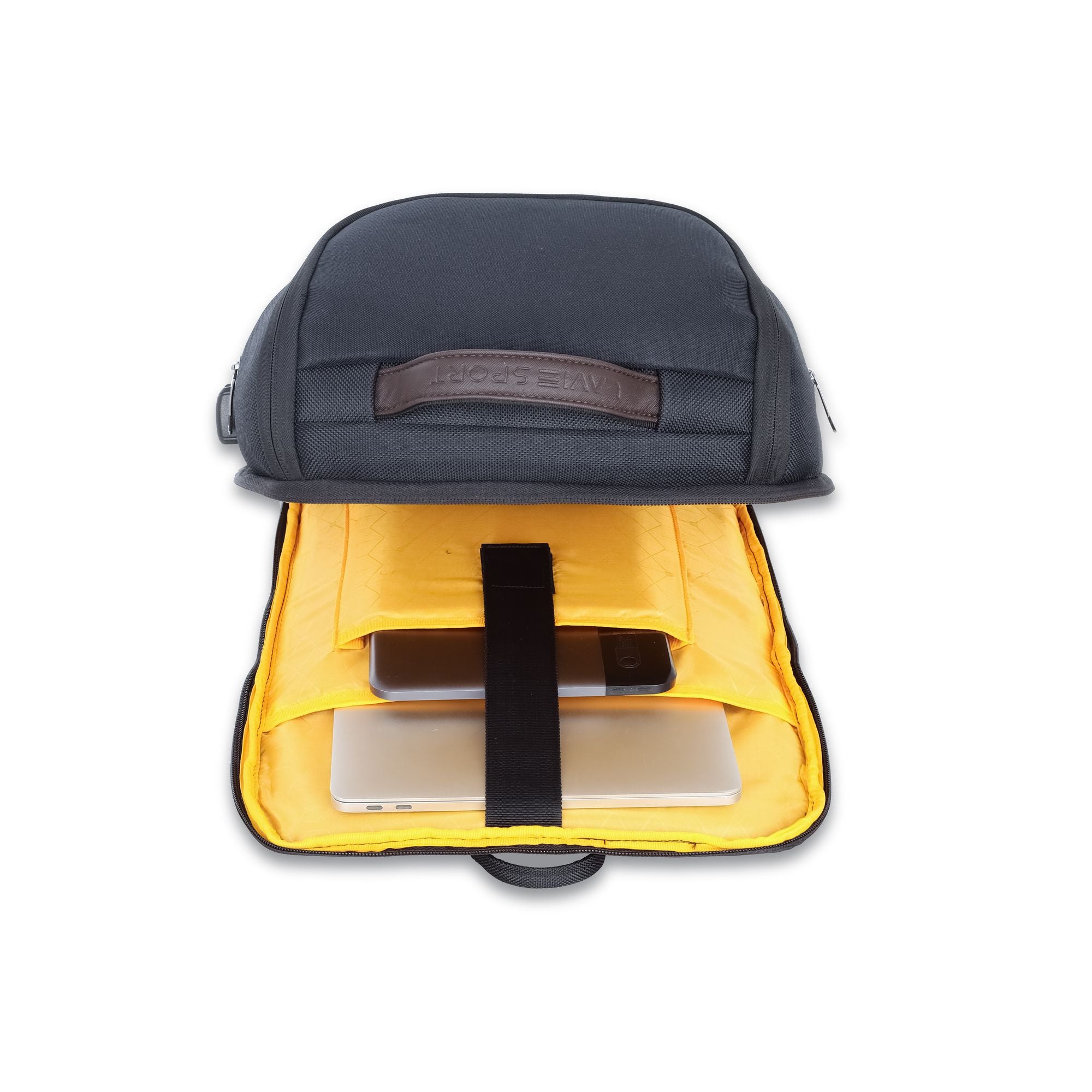 Emperor Laptop Backpack Black/Choco