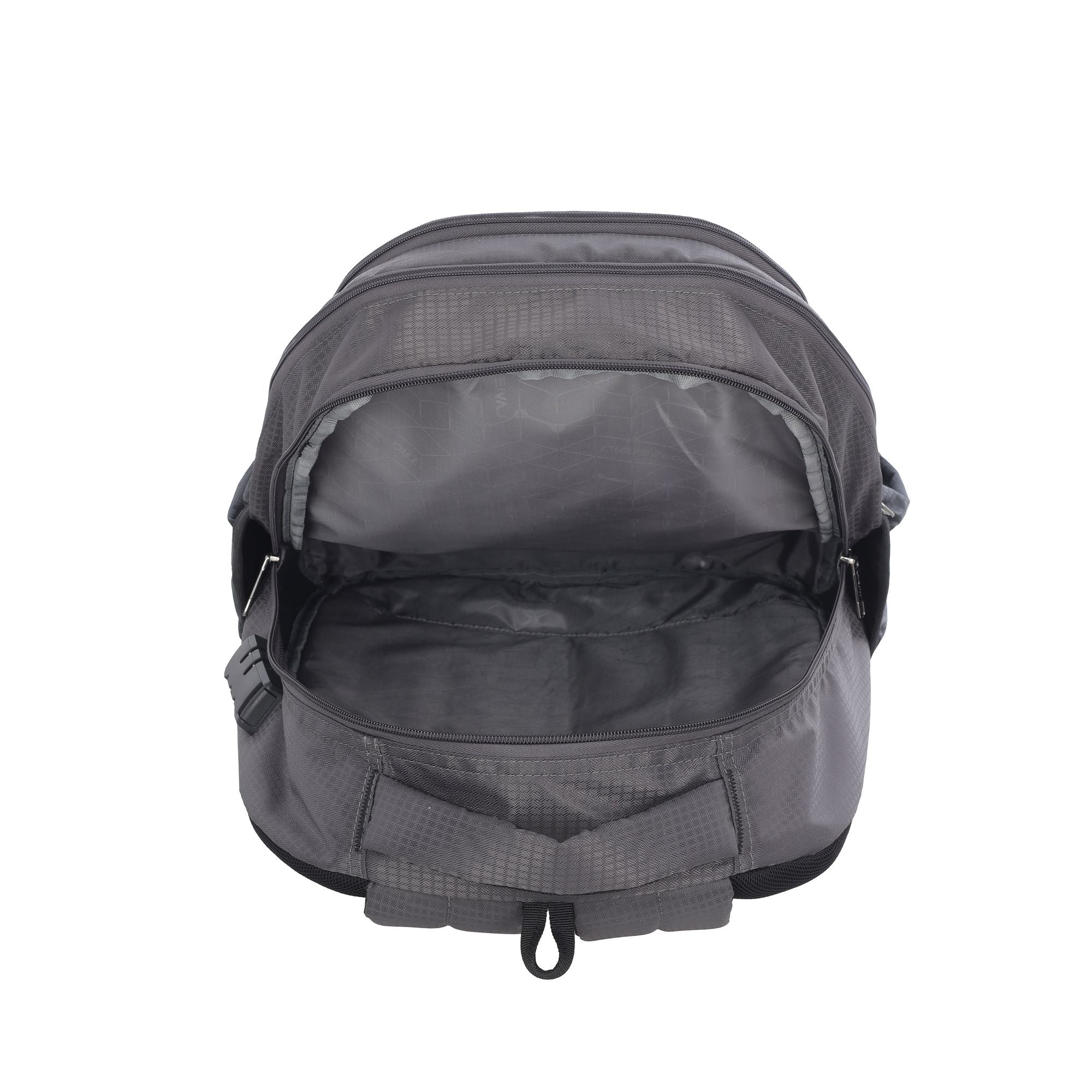 Centric Laptop Backpack Compatible Rain Cover Combi Lock Black/Grey