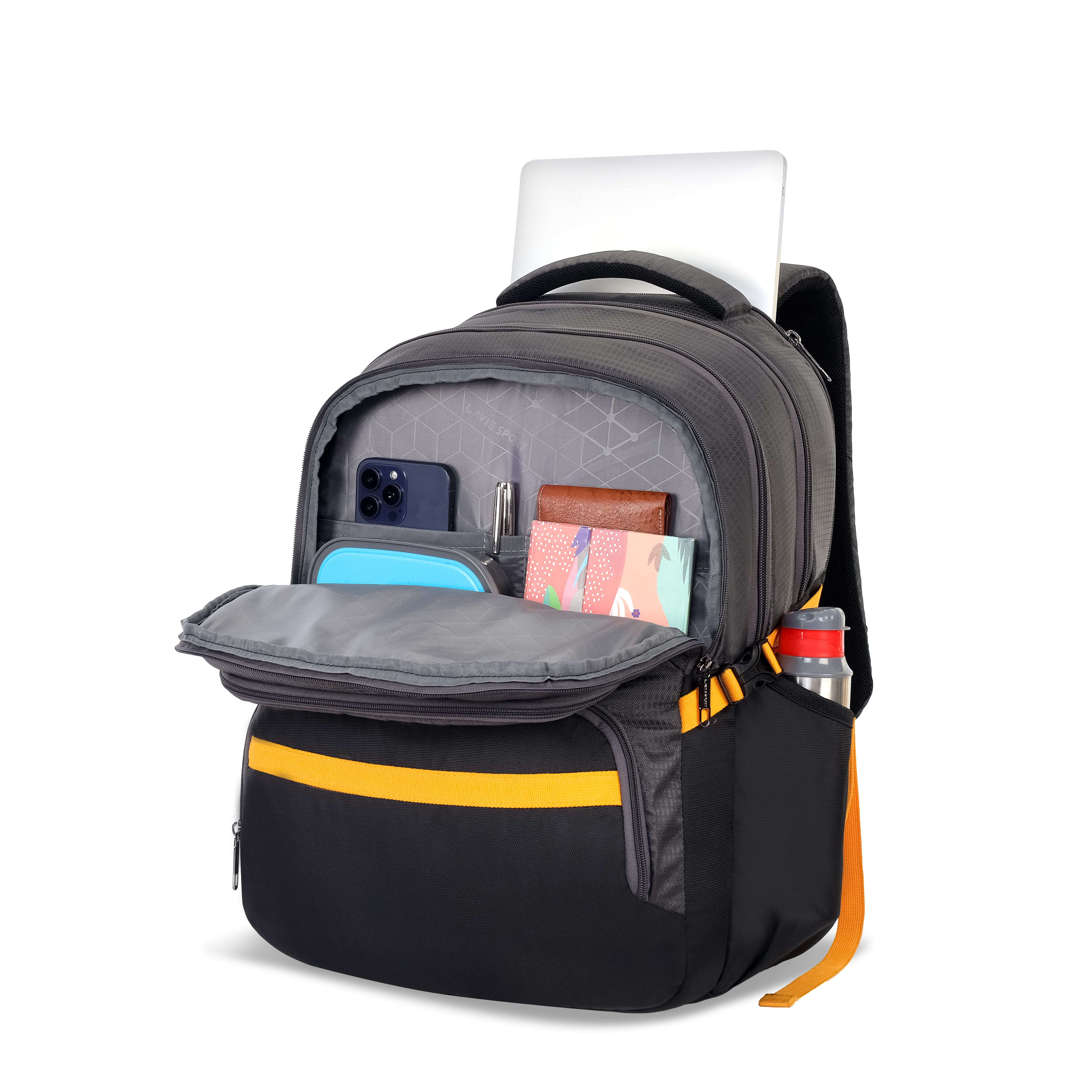 Lavie Sport Forge 40L Casual Backpack Raincover Backpack For Boys & Girls