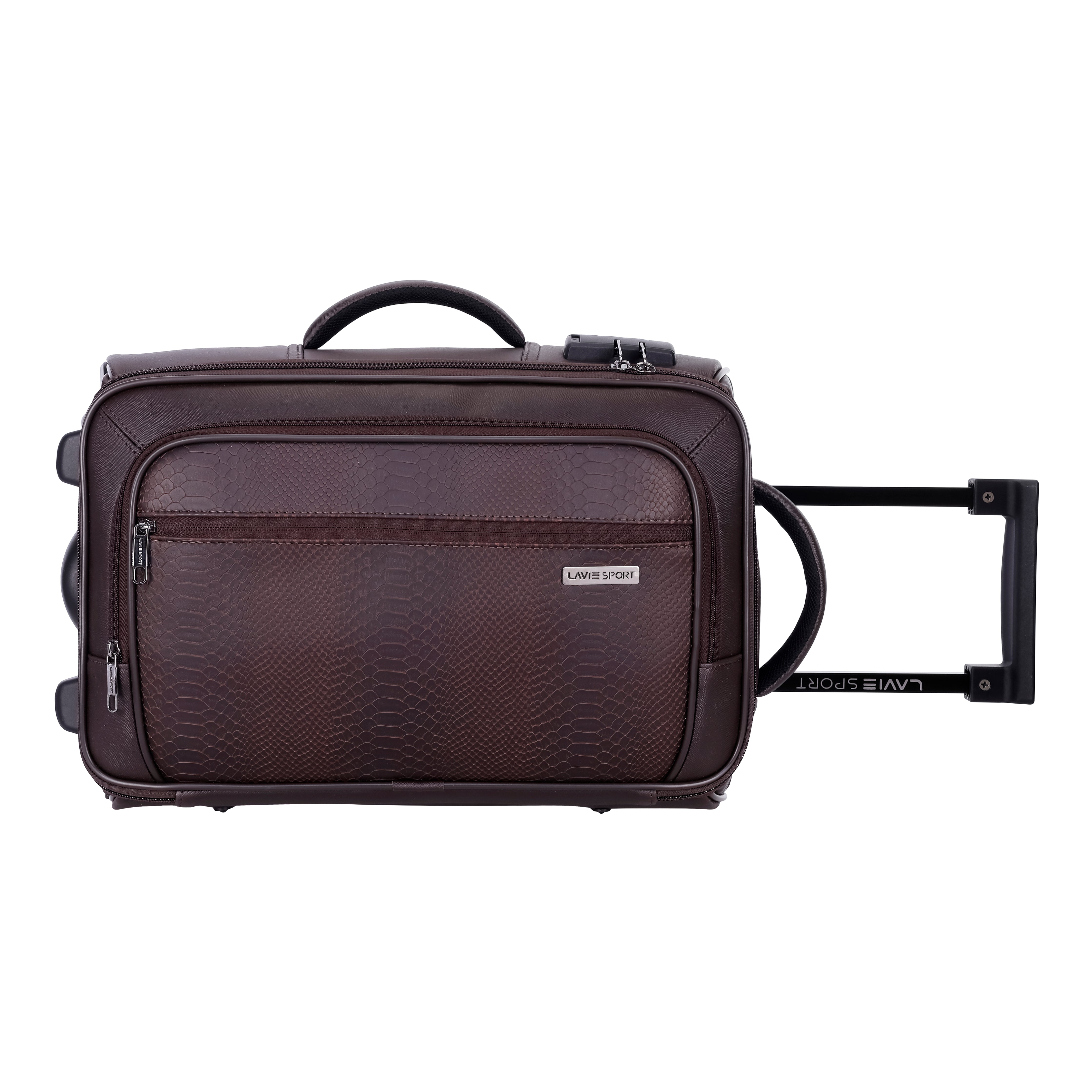 45 Cms Premium Majestic Croco Laptop Trolley Duffle Bag