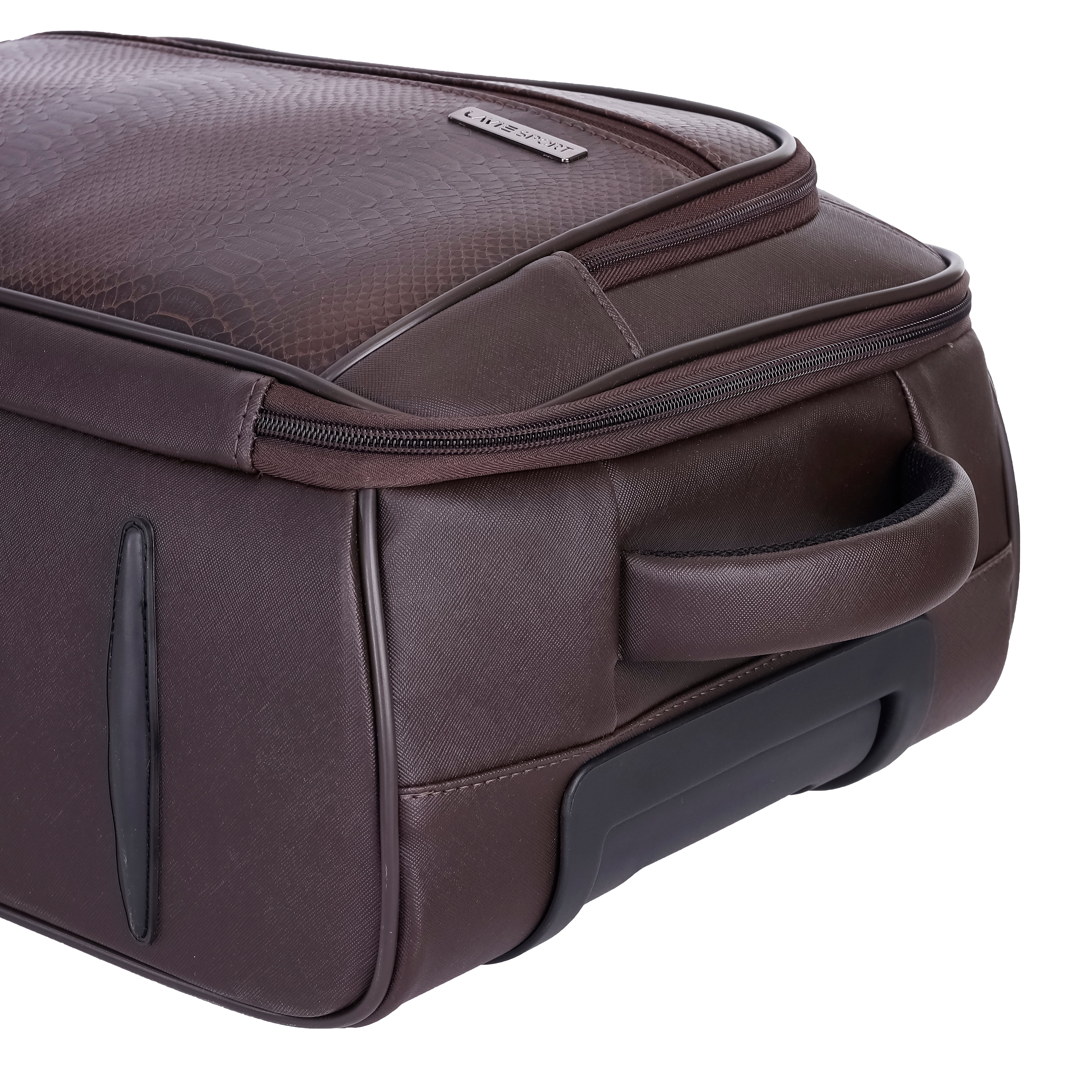 45 Cms Premium Majestic Croco Laptop Trolley Duffle Bag