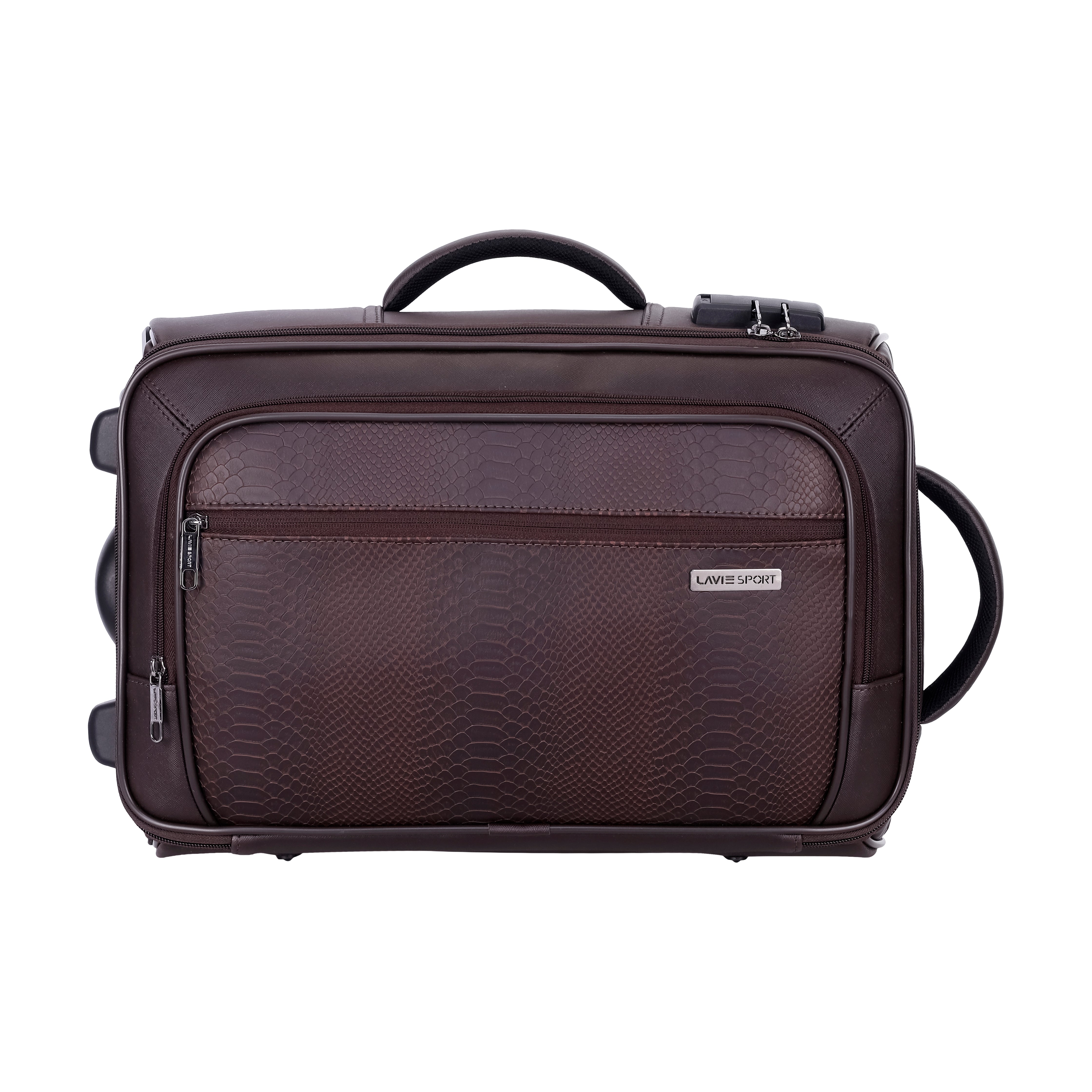 45 Cms Premium Majestic Croco Laptop Trolley Duffle Bag