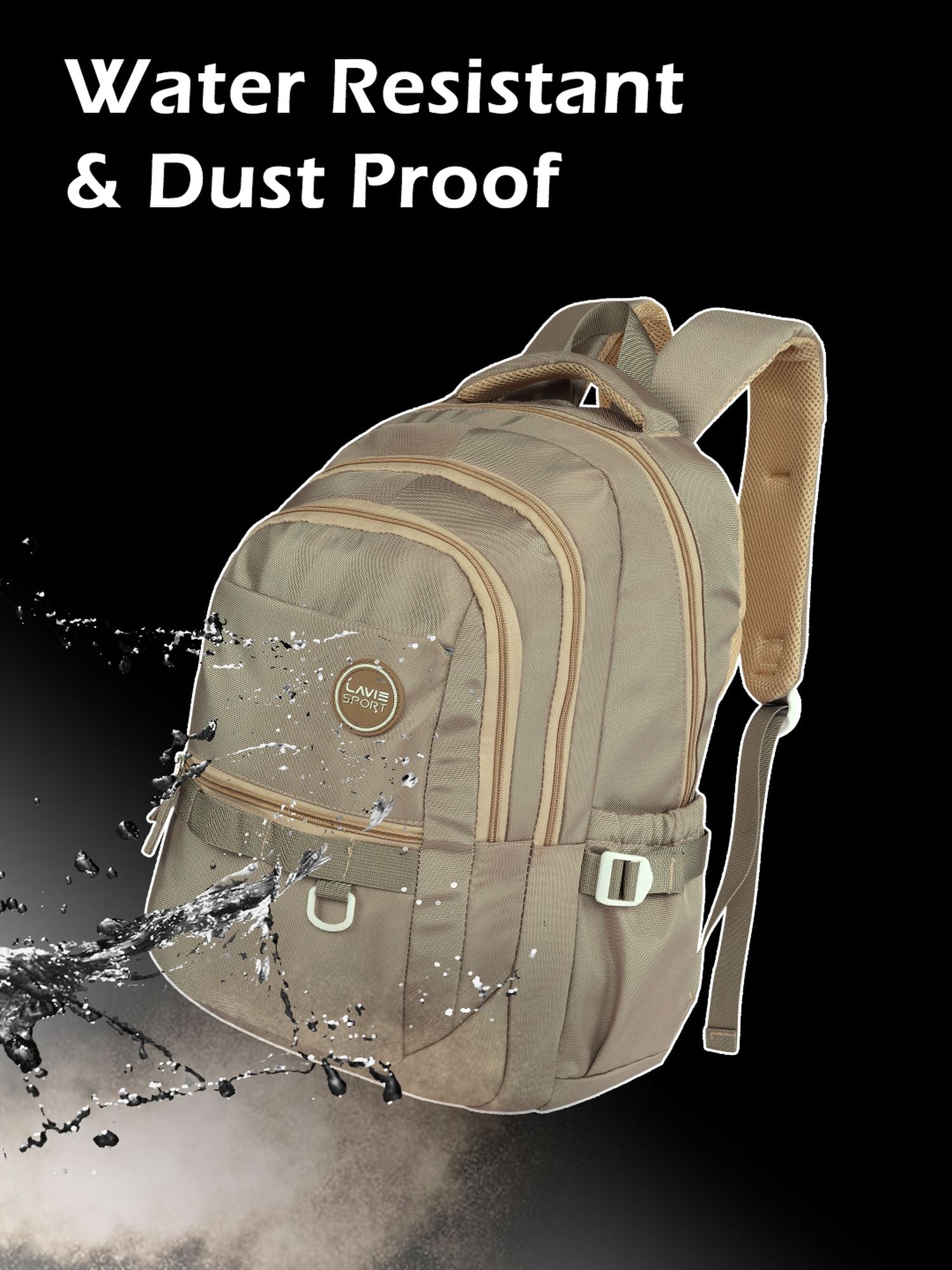 Harbour Laptop Backpack Raincover Beige