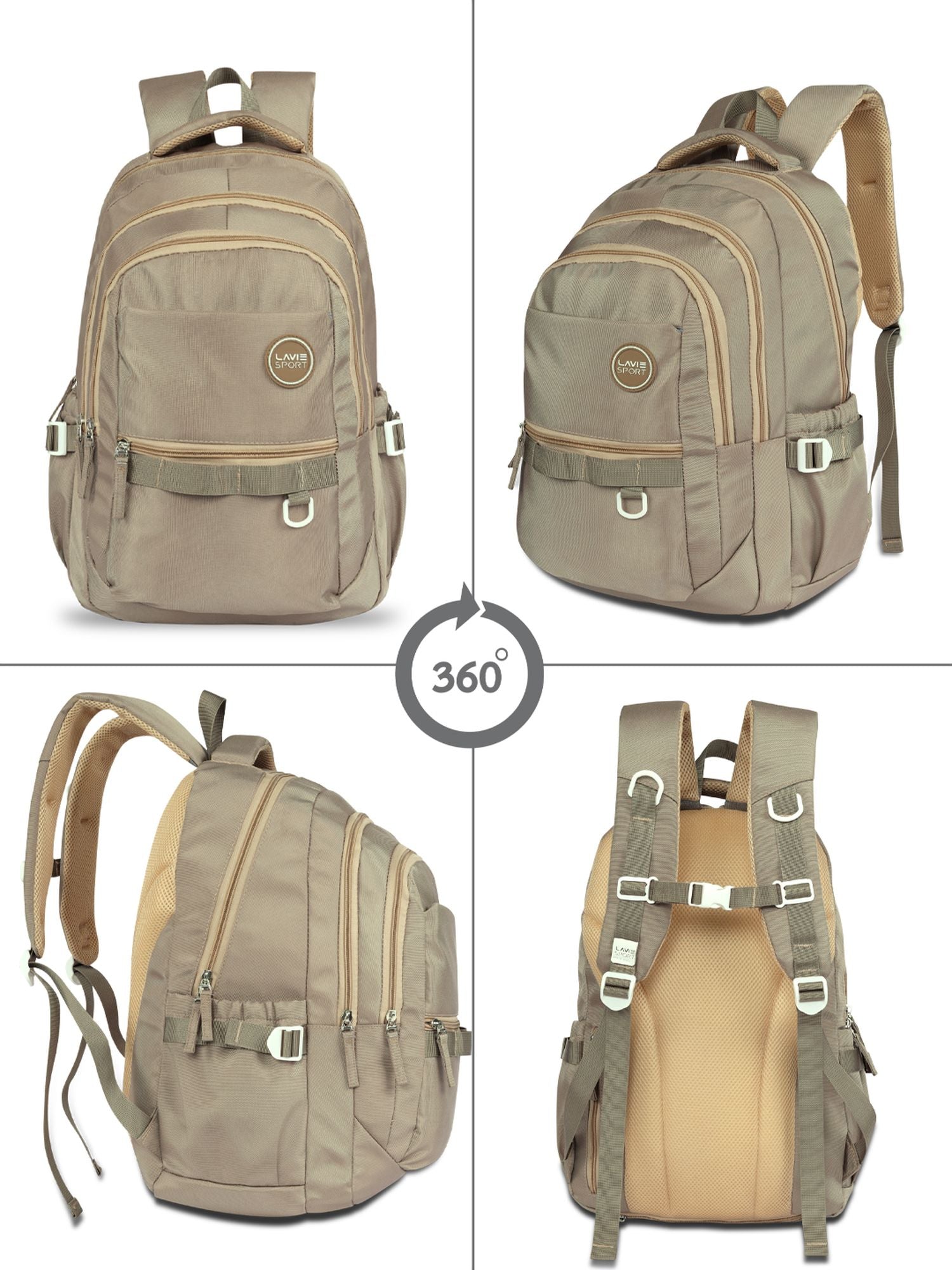 Harbour Laptop Backpack Raincover Beige