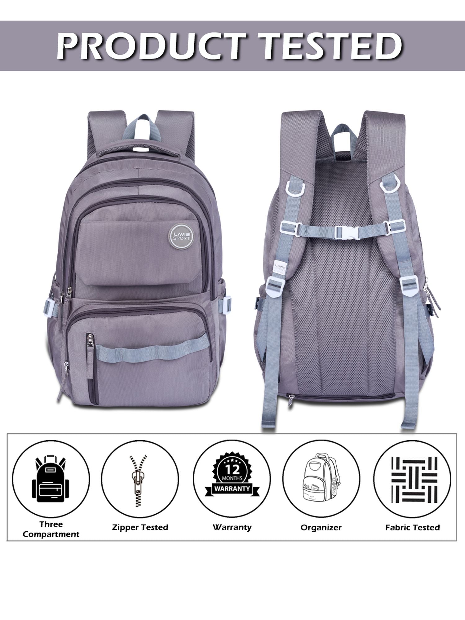 Terrain Laptop Backpack Raincover Grey