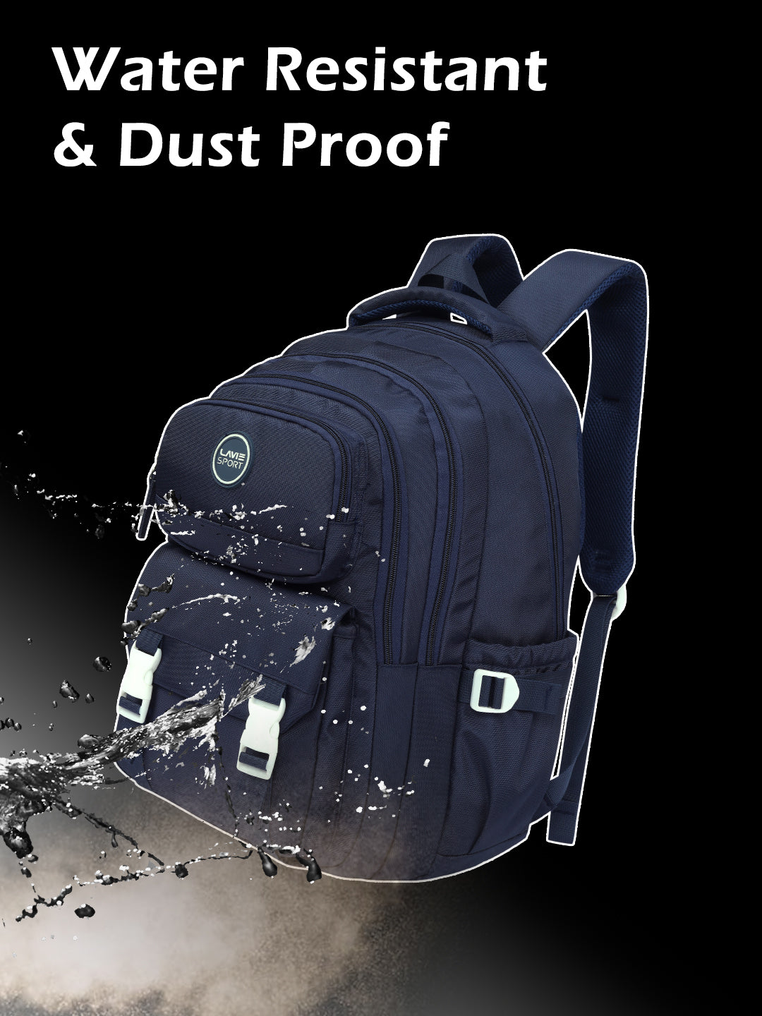 Horizon Laptop Backpack Raincover Navy