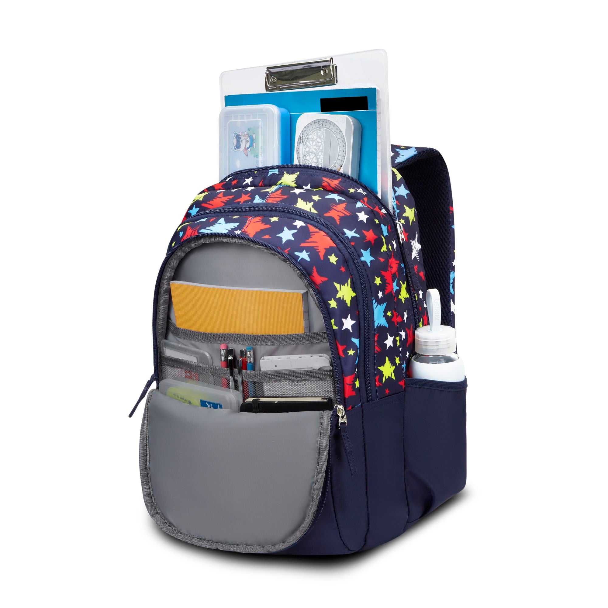Stardust Printed Backpack Navy