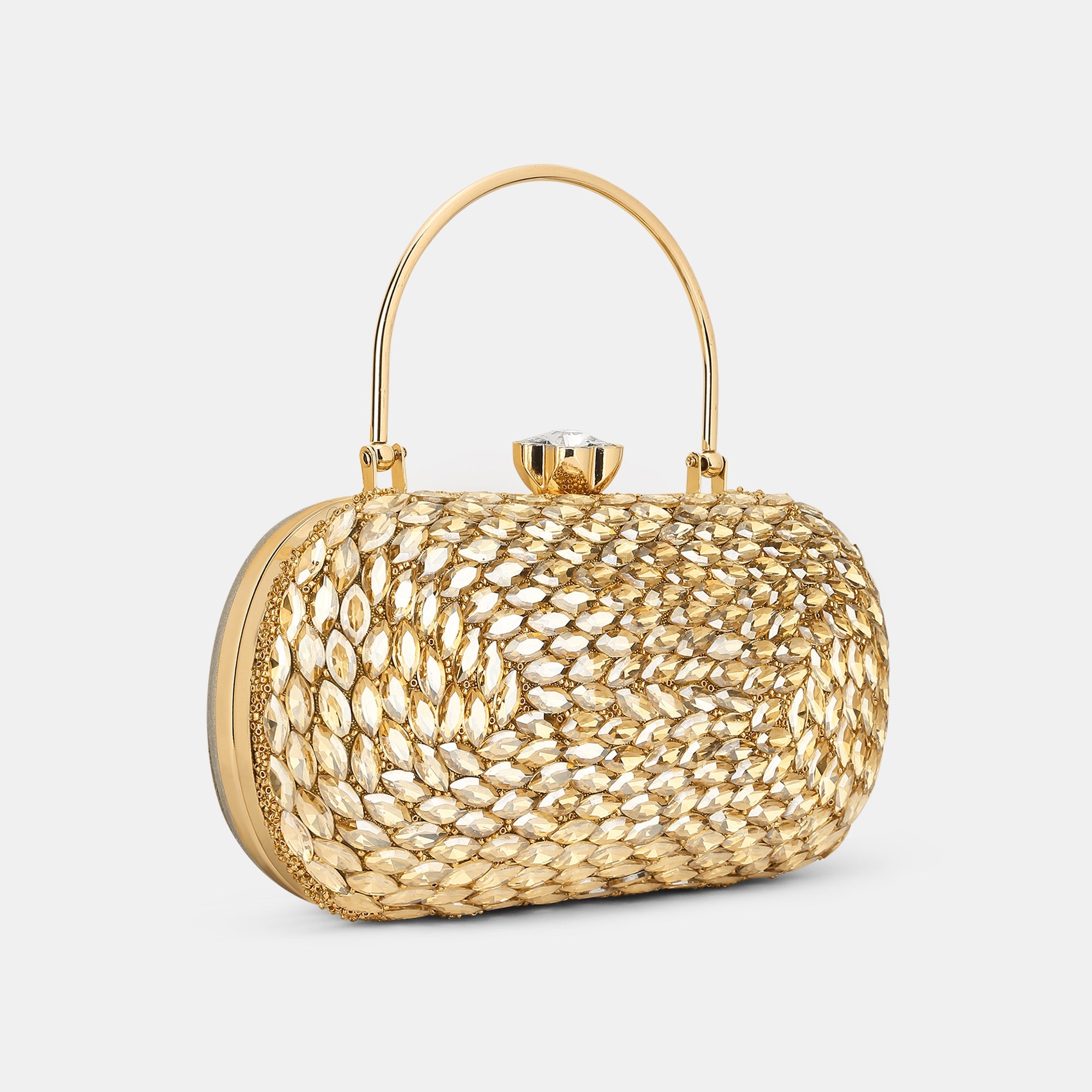 Jewel Medium Frame Clutch