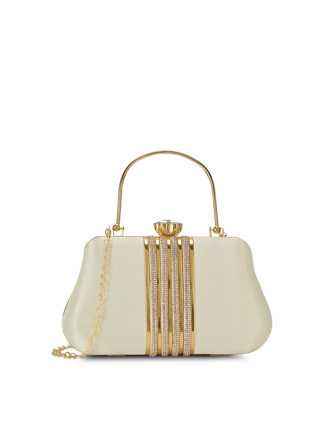 Lynn Small Handle Frame Clutch