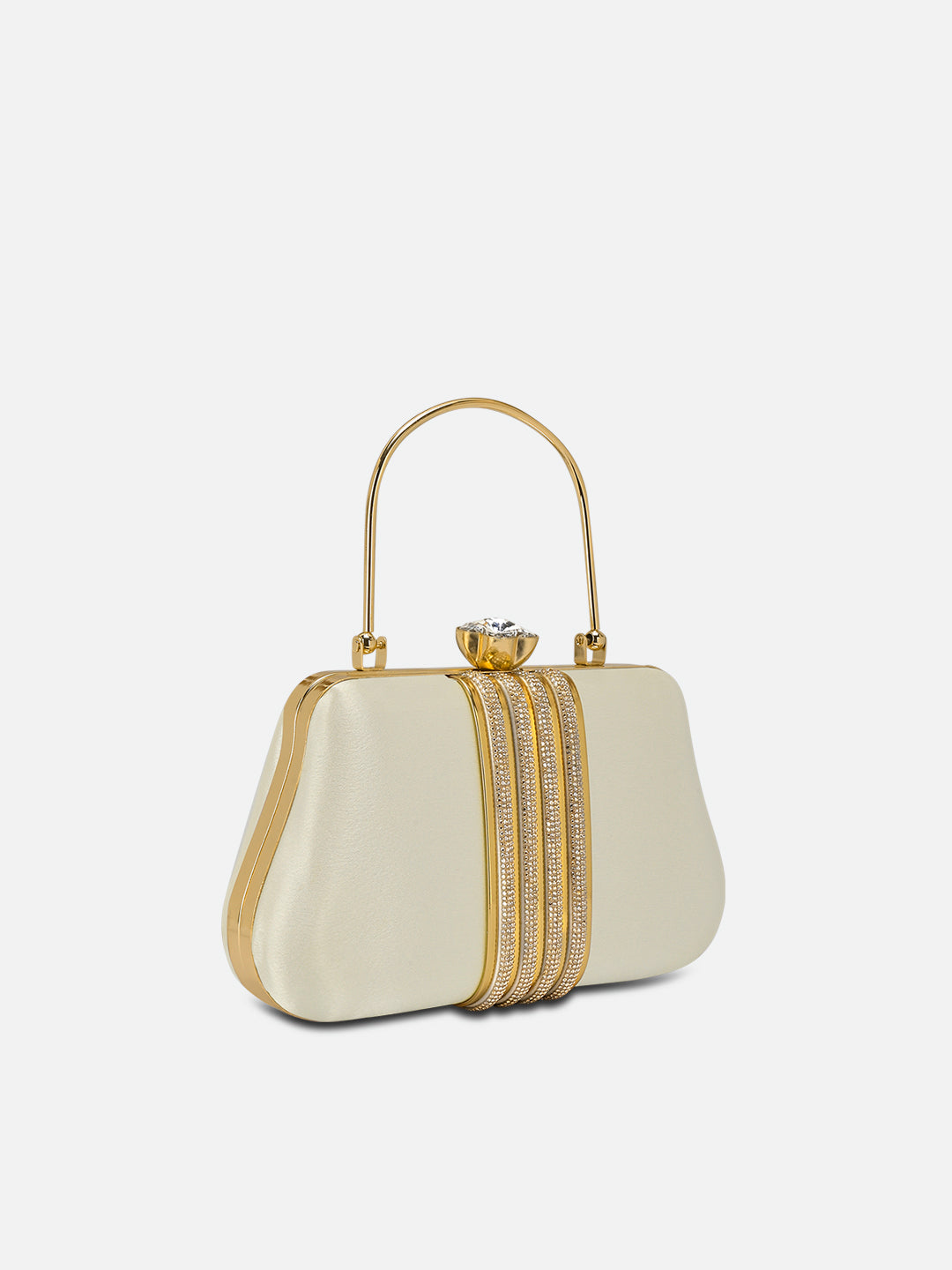 Lynn Small Handle Frame Clutch