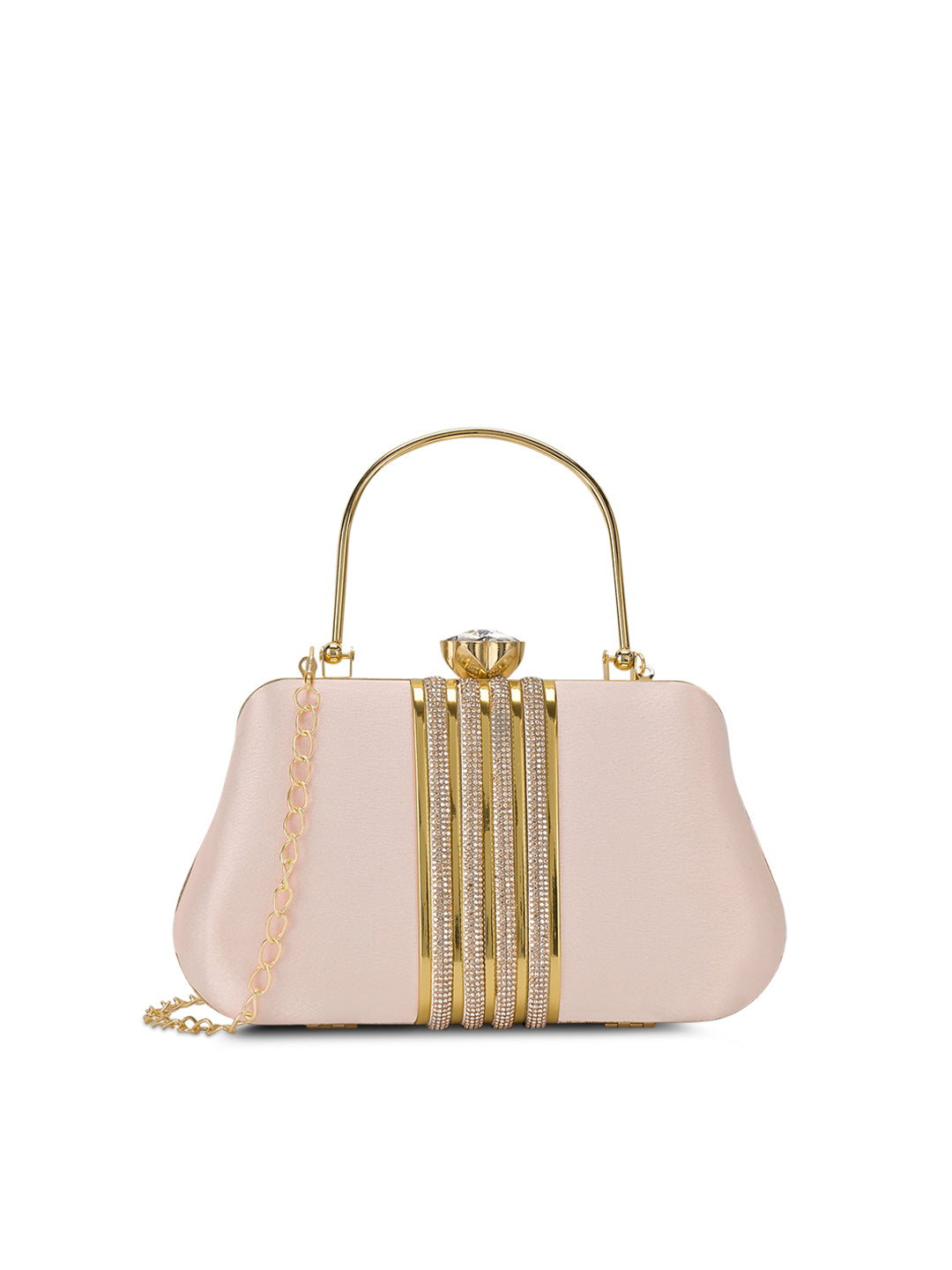 Lynn Small Handle Frame Clutch