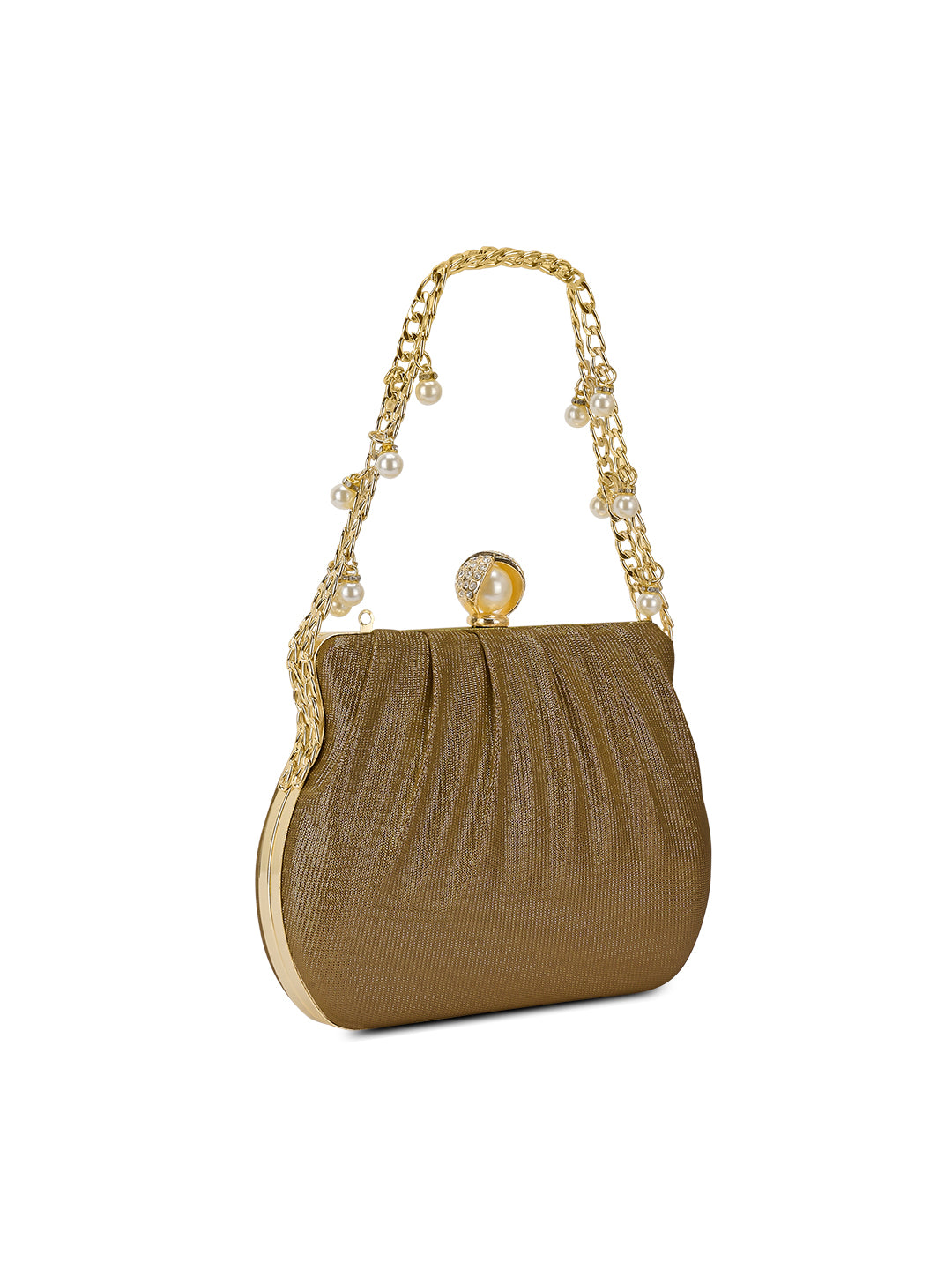 Clovis Small Dual Handle Frame Clutch