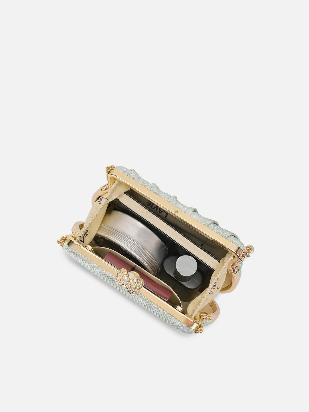 Clovis Small Dual Handle Frame Clutch