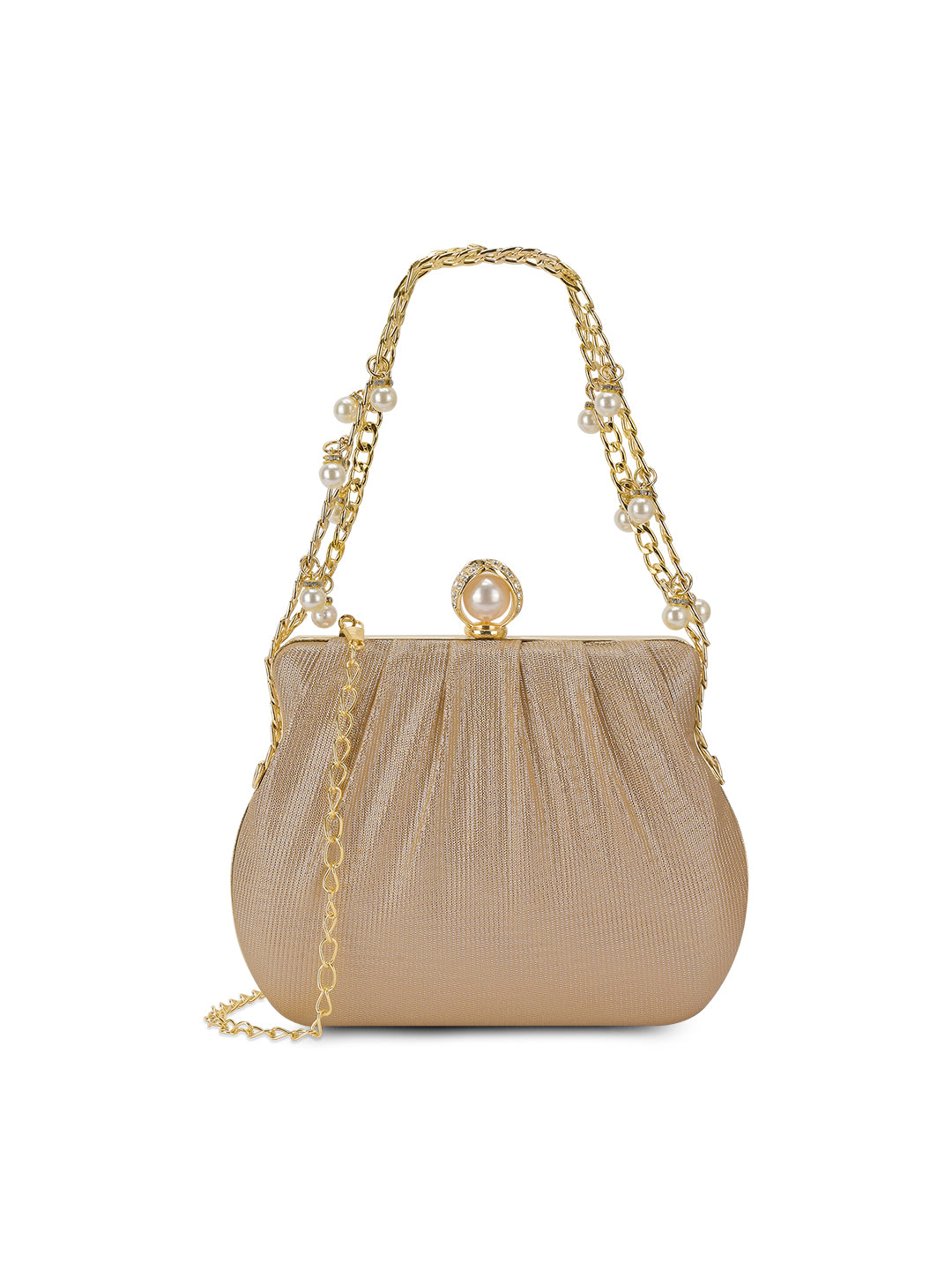 Clovis Small Dual Handle Frame Clutch