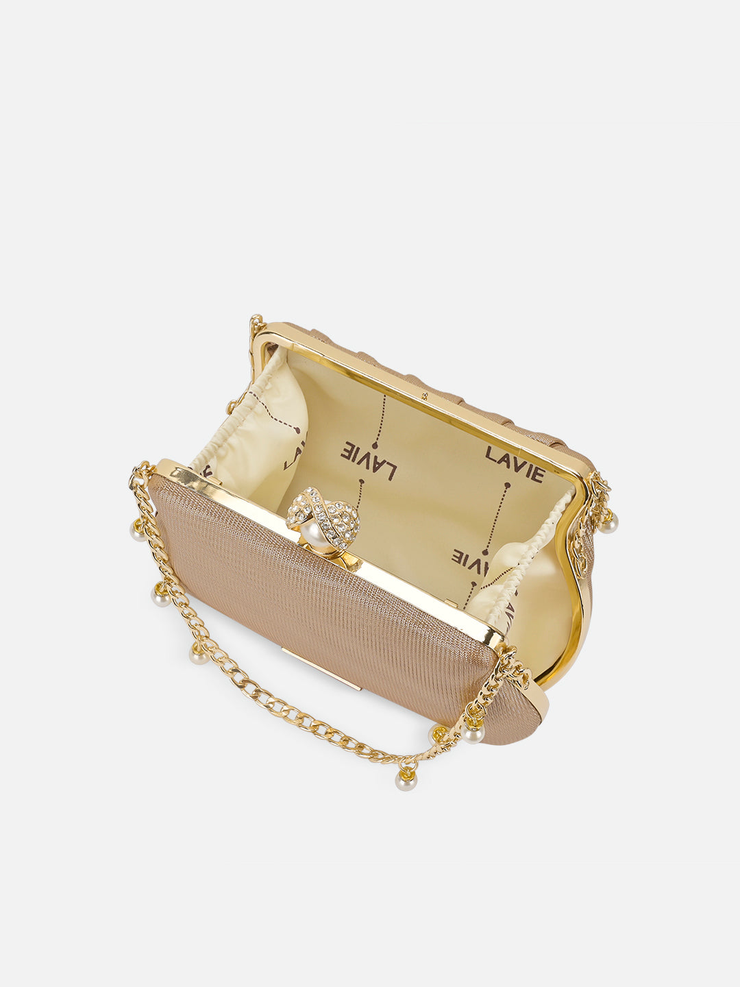 Clovis Small Dual Handle Frame Clutch