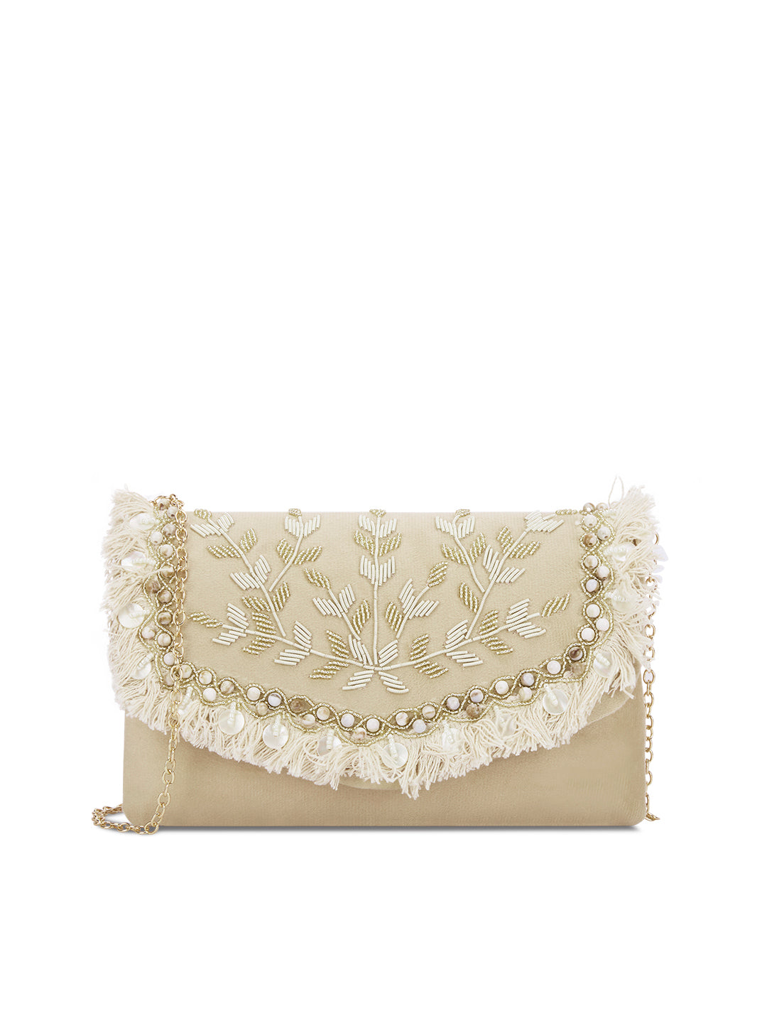 Irvine Medium Emb Envelop Clutch