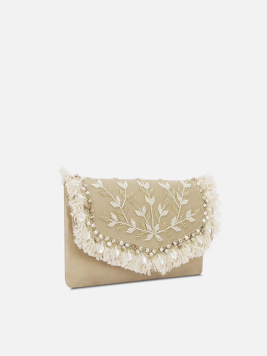 Irvine Medium Emb Envelop Clutch