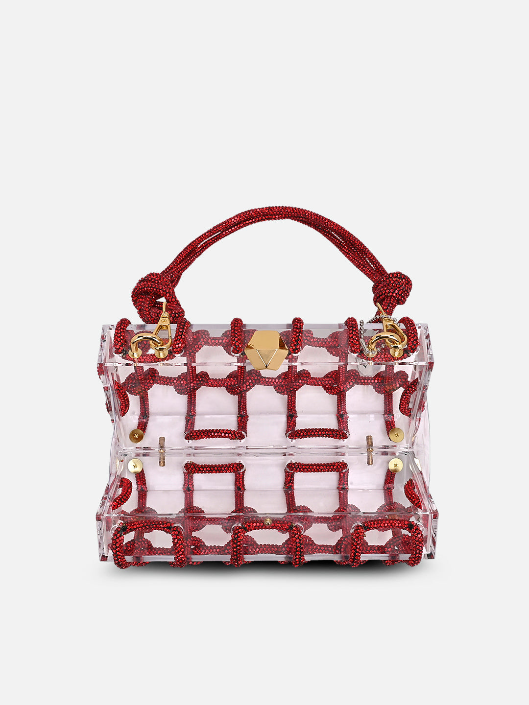 Mesh Small Clutch