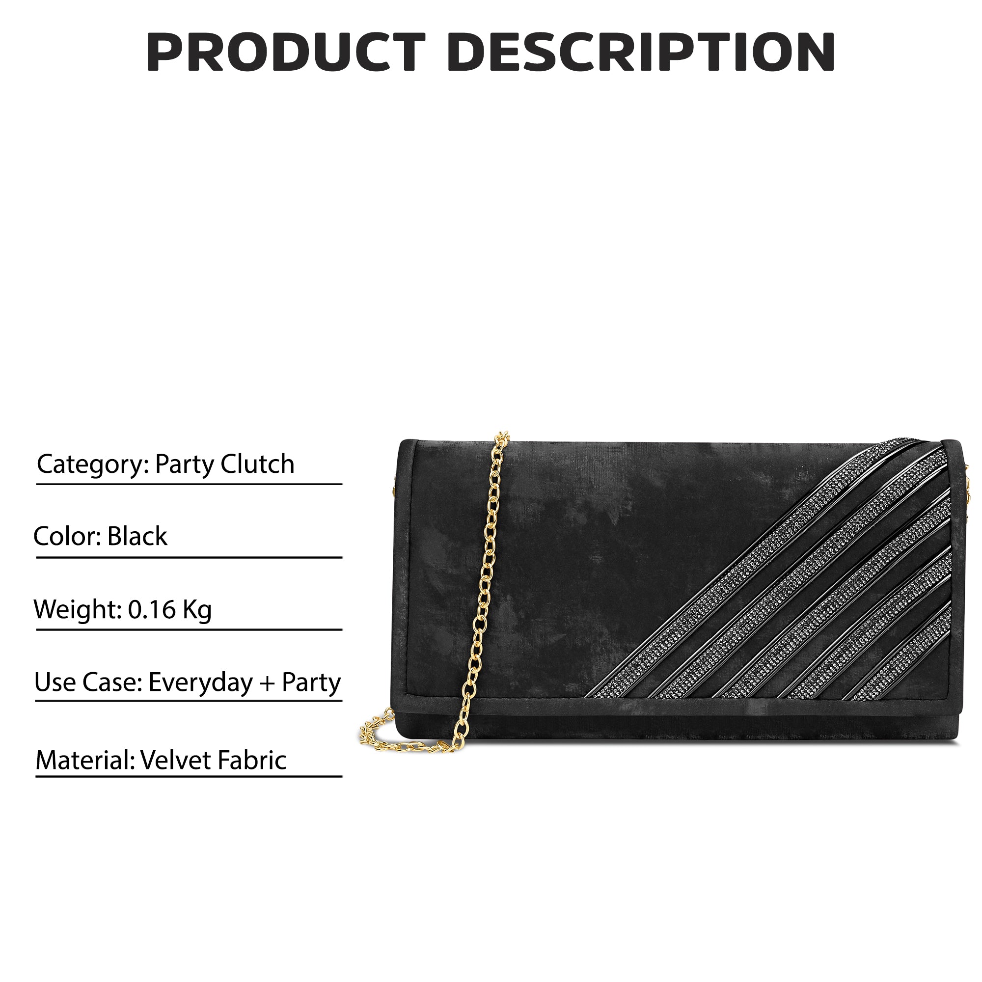 HZ Zion Medium Envelop Clutch
