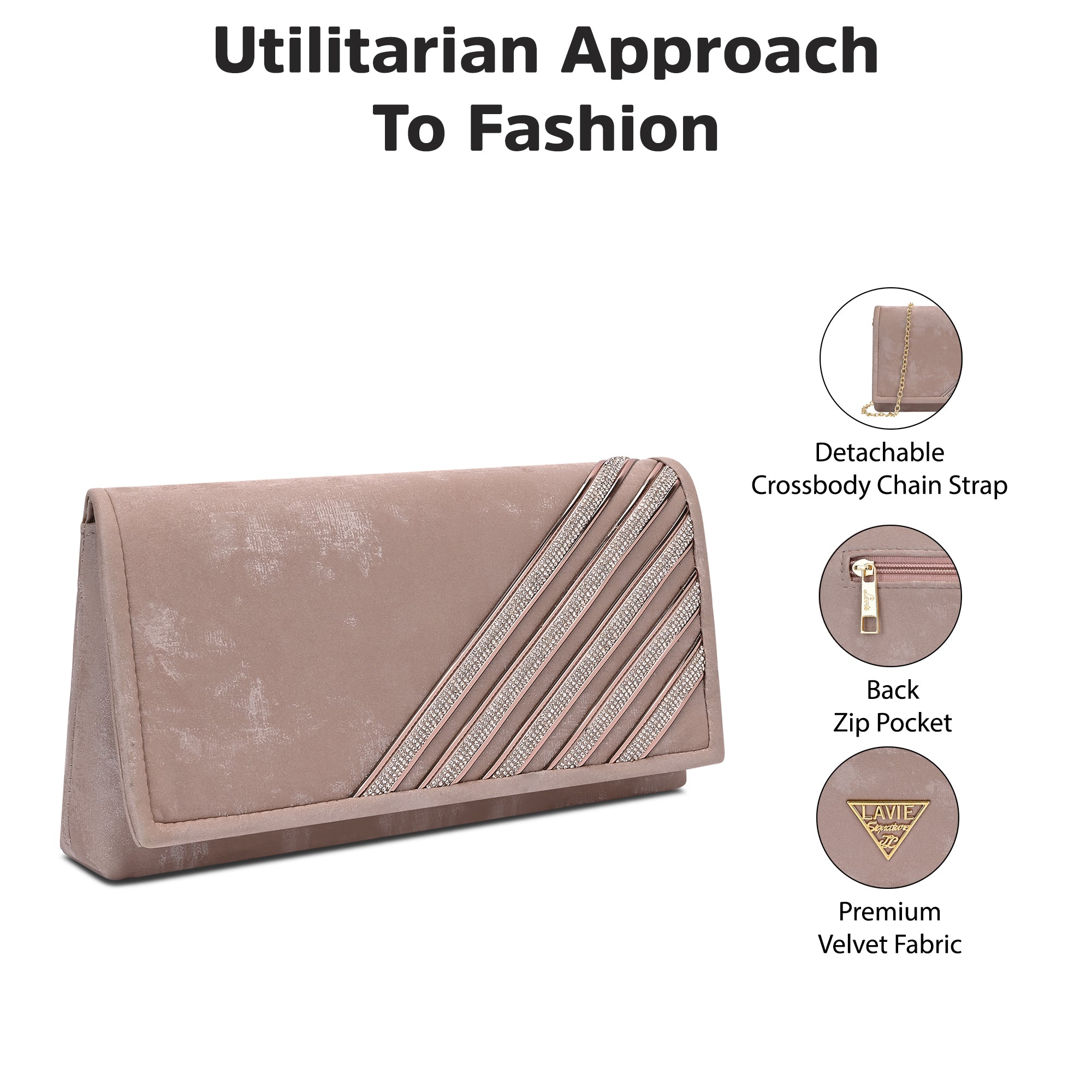 HZ Zion Medium Envelop Clutch