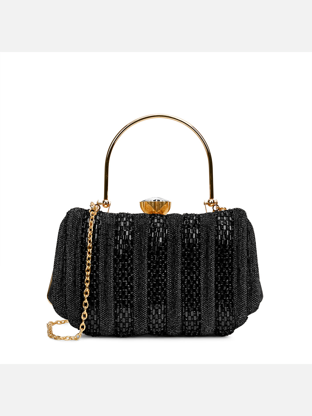 Quincy Handle Medium Frame Clutch