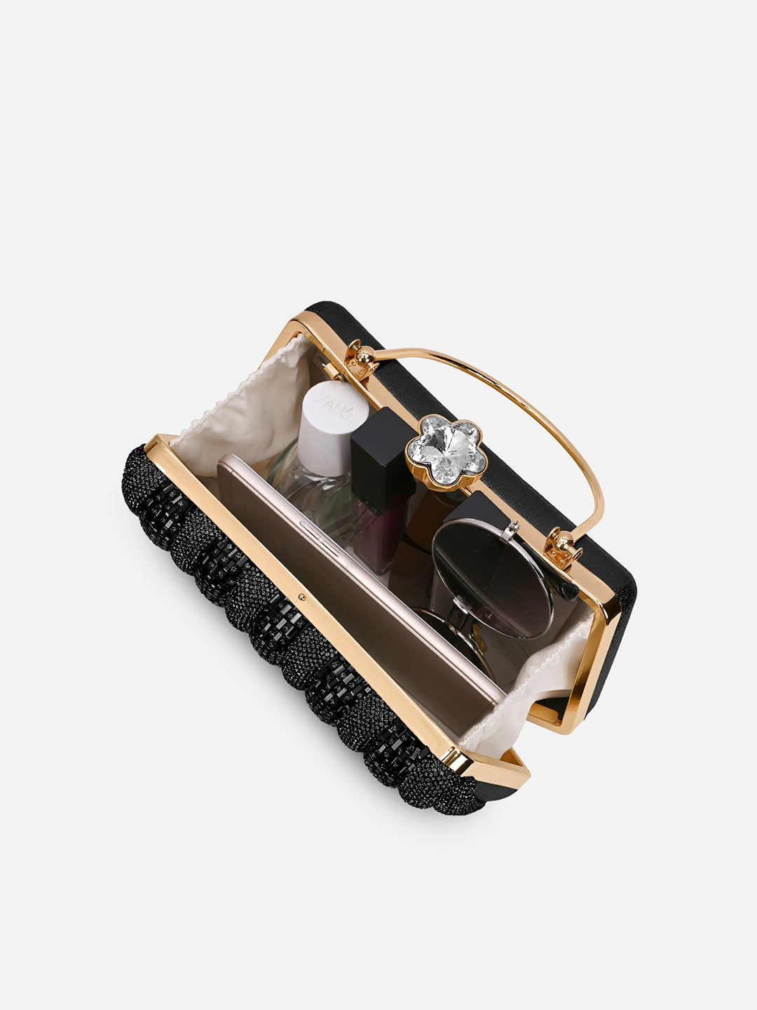 Quincy Handle Medium Frame Clutch